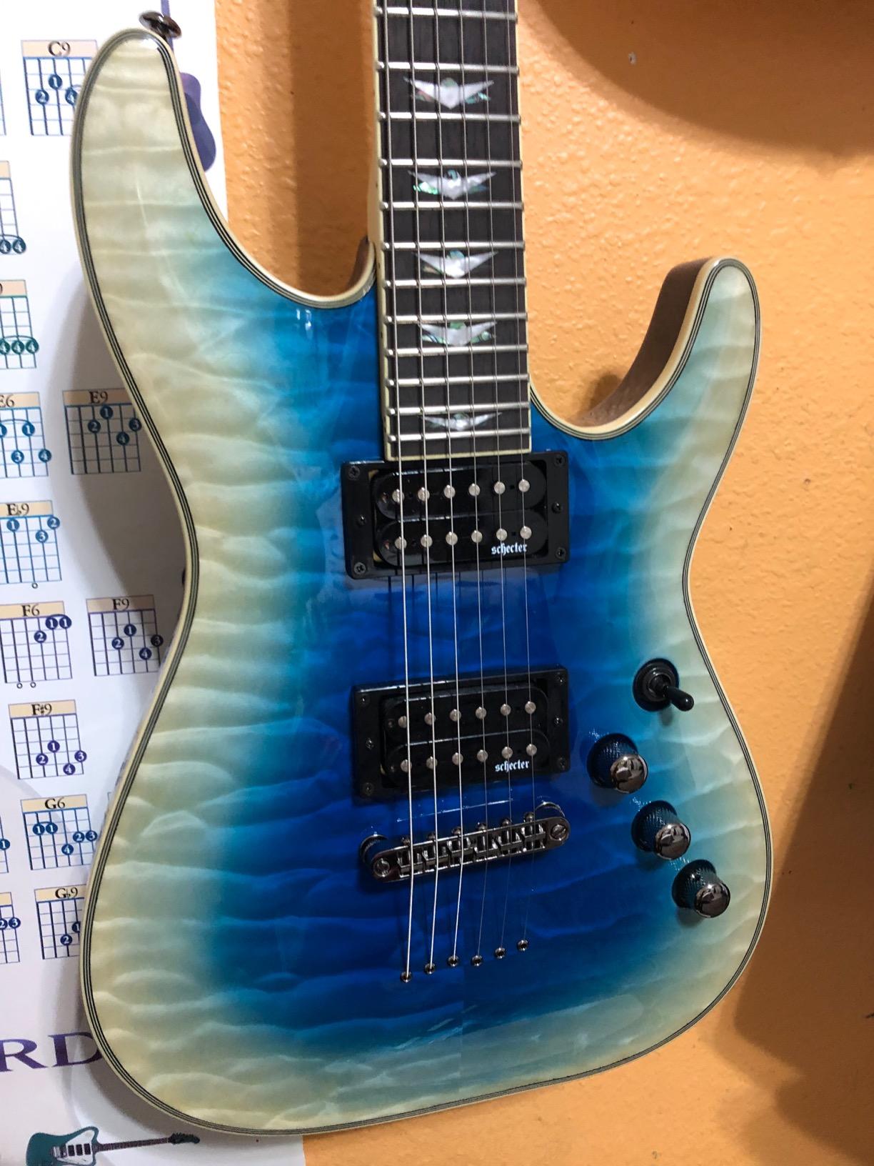 Schecter Omen Extreme-6 Electric Guitar - Black Cherry customer photo 1