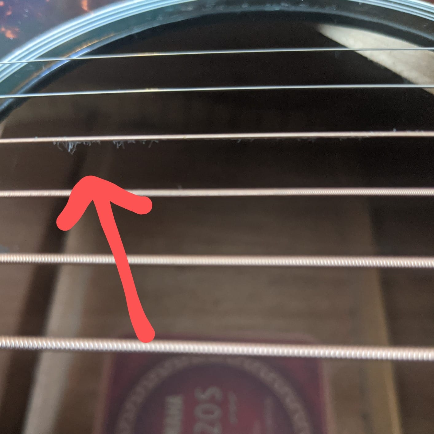 Elixir Strings, Acoustic Guitar Strings, Phosphor Bronze with NANOWEB Technology, Longest-Lasting Rich and Full Tone For Life with Comfortable Feel, 6 String Set, Custom Light 11-52 customer photo 2