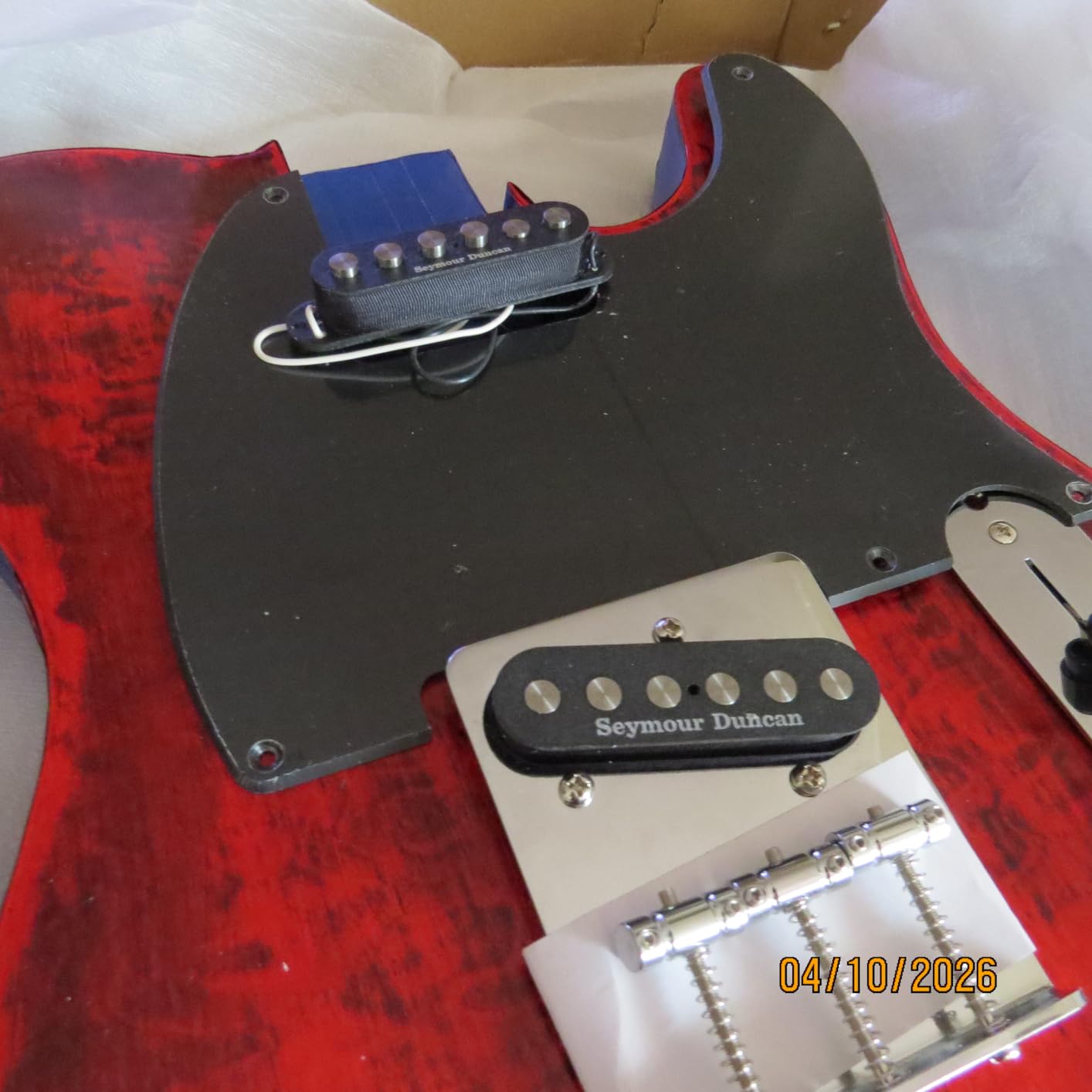 Seymour Duncan Quarter Pound Tele - Bridge - Black customer photo 2