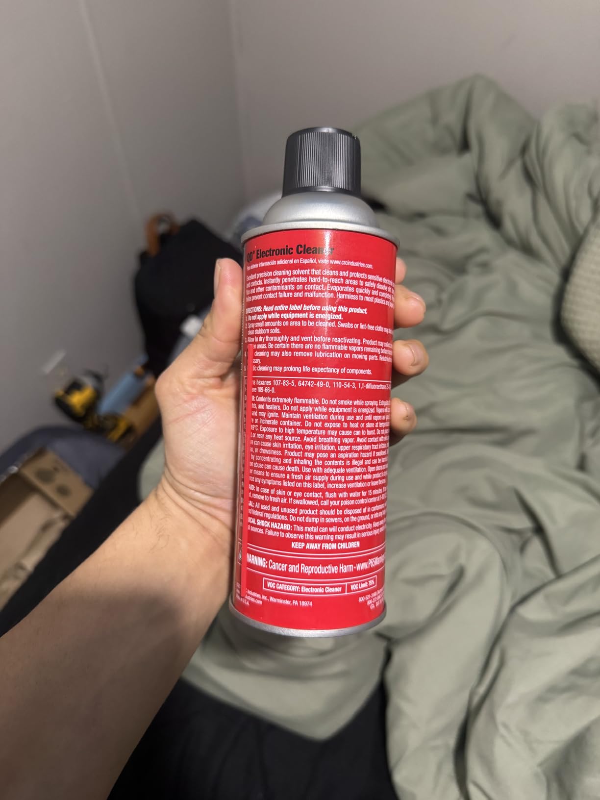 CRC 05103 QD Electronic Cleaner -11 Wt Oz customer photo 1