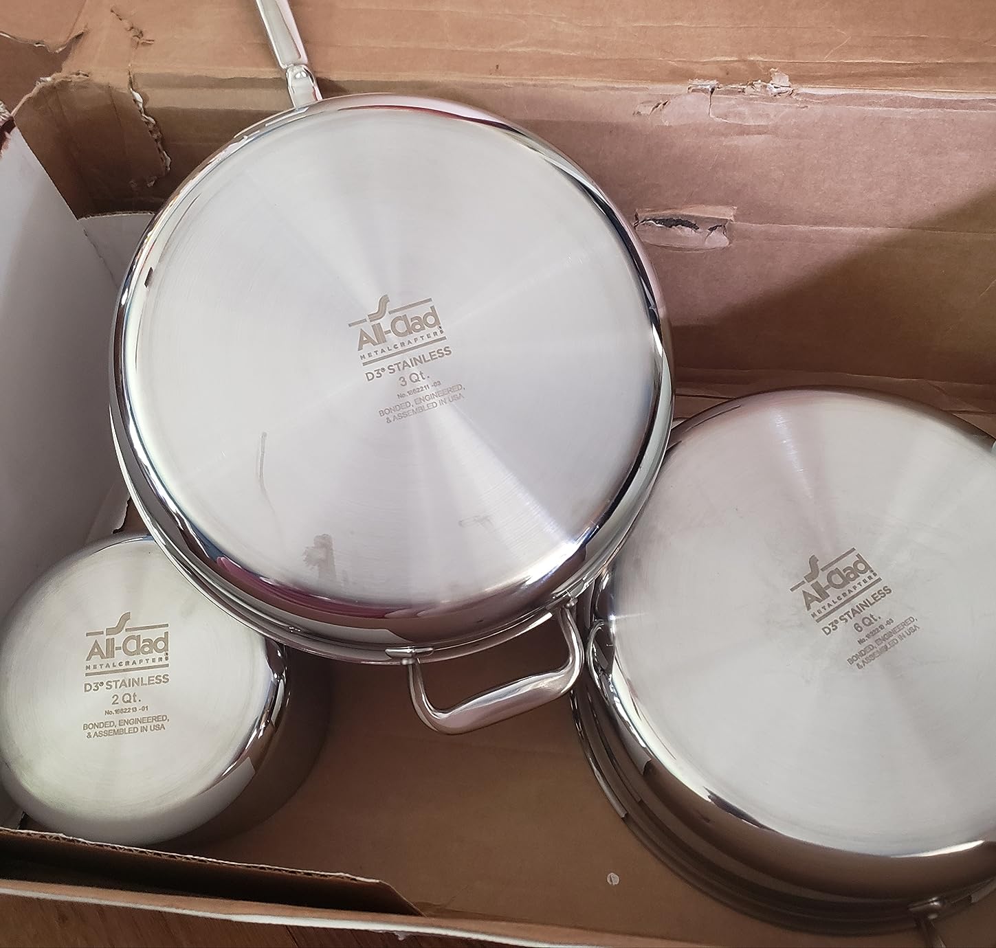All-Clad Copper Core® 10 Piece Stainless Steel Cookware Set, Made in USA customer photo 2