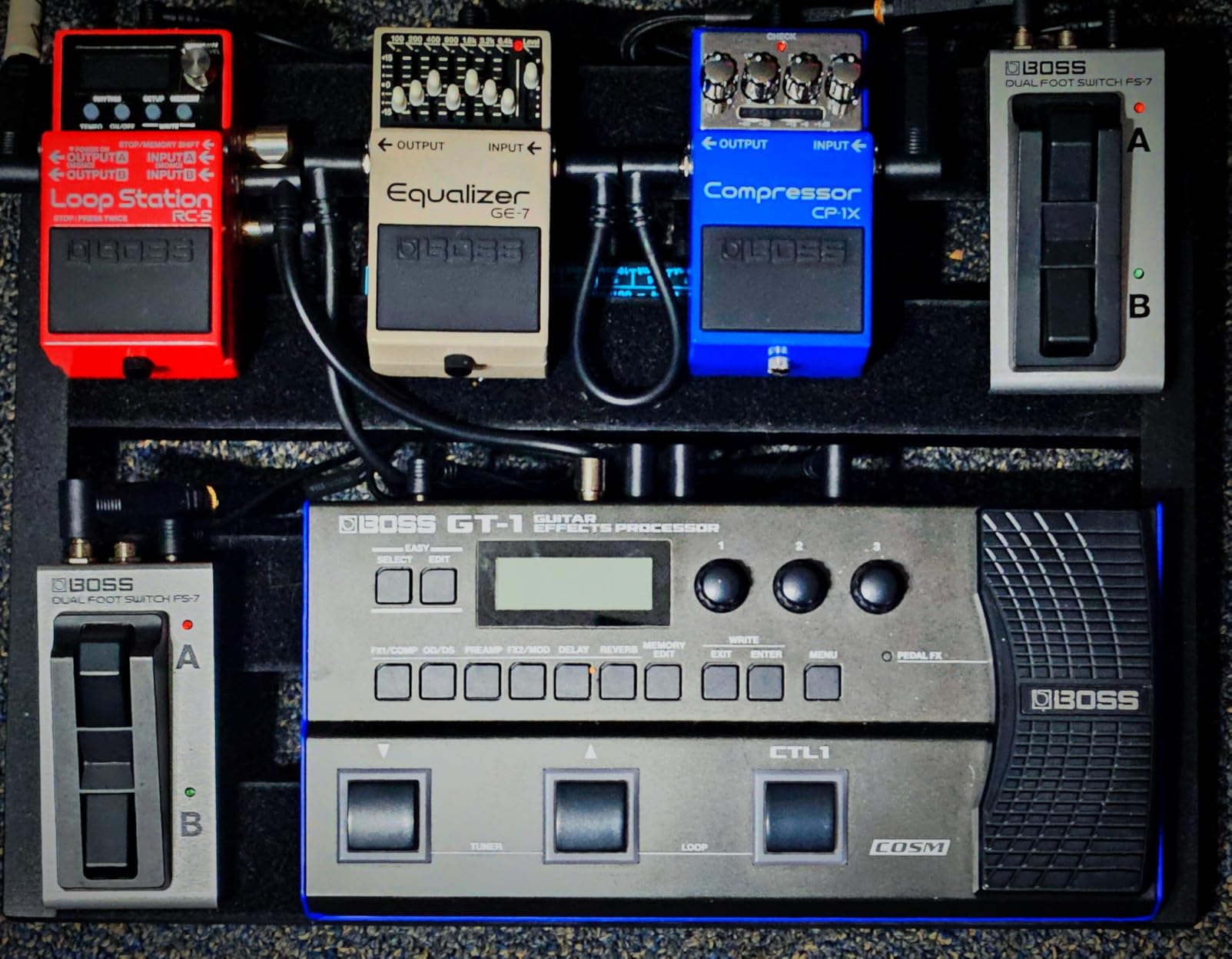 BOSS GE-7 Equalizer | Compact Graphic Equalizer Pedal | Tailored for Guitarists | 7 Bands of EQ Sliders | Guitar-Optimized Frequencies | ±15dB Boost/Cut Per Band | Level Slider for Volume Adjustments customer photo 2