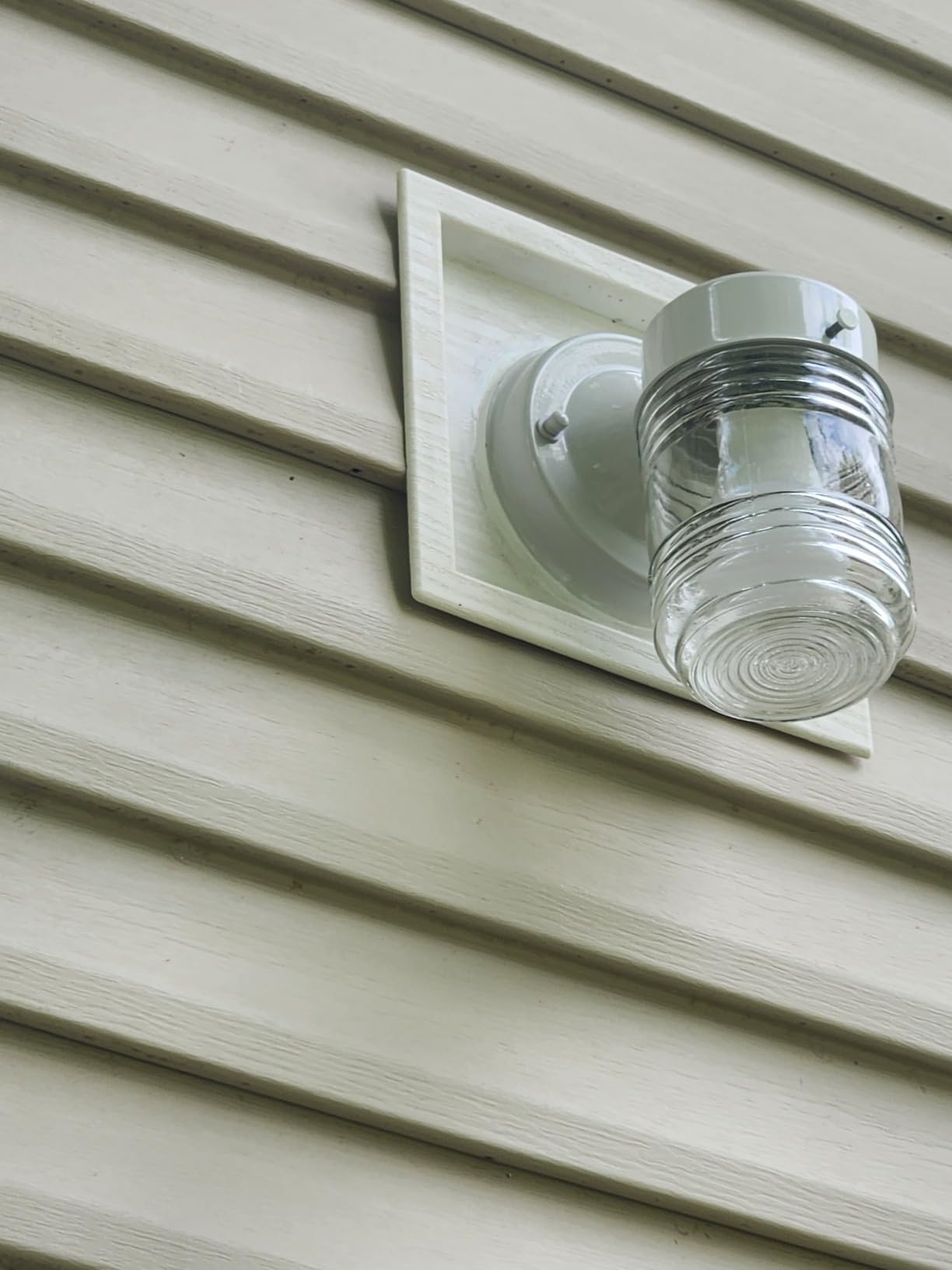 Design House Jelly Jar Outdoor Wall Light, Matte Black customer photo 1