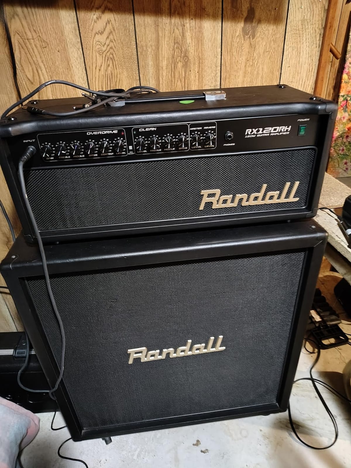 Randall RX Series RX120RH 120W Guitar Amp Head Black customer photo 1