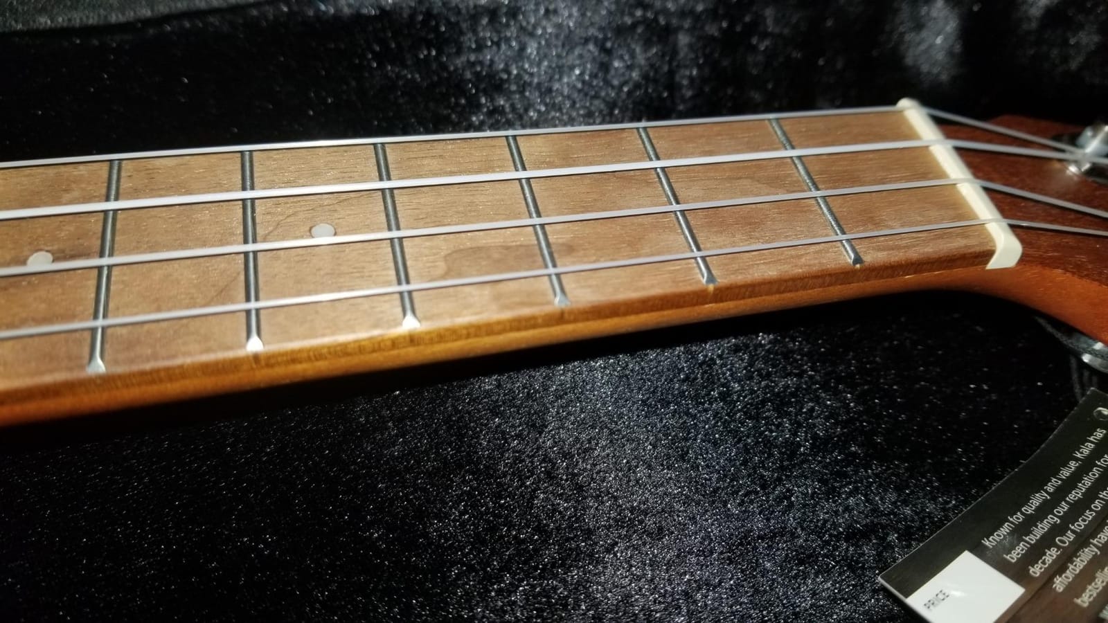 Kala KA-BE Mahogany Baritone Ukulele with EQ customer photo 2