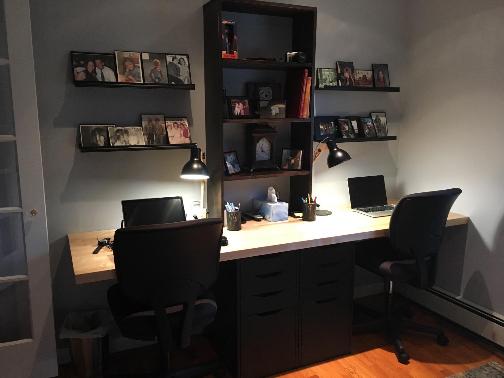 HON Volt Ergonomic Office Chair, Armless, Office Desk Computer Chair, Black customer photo 2