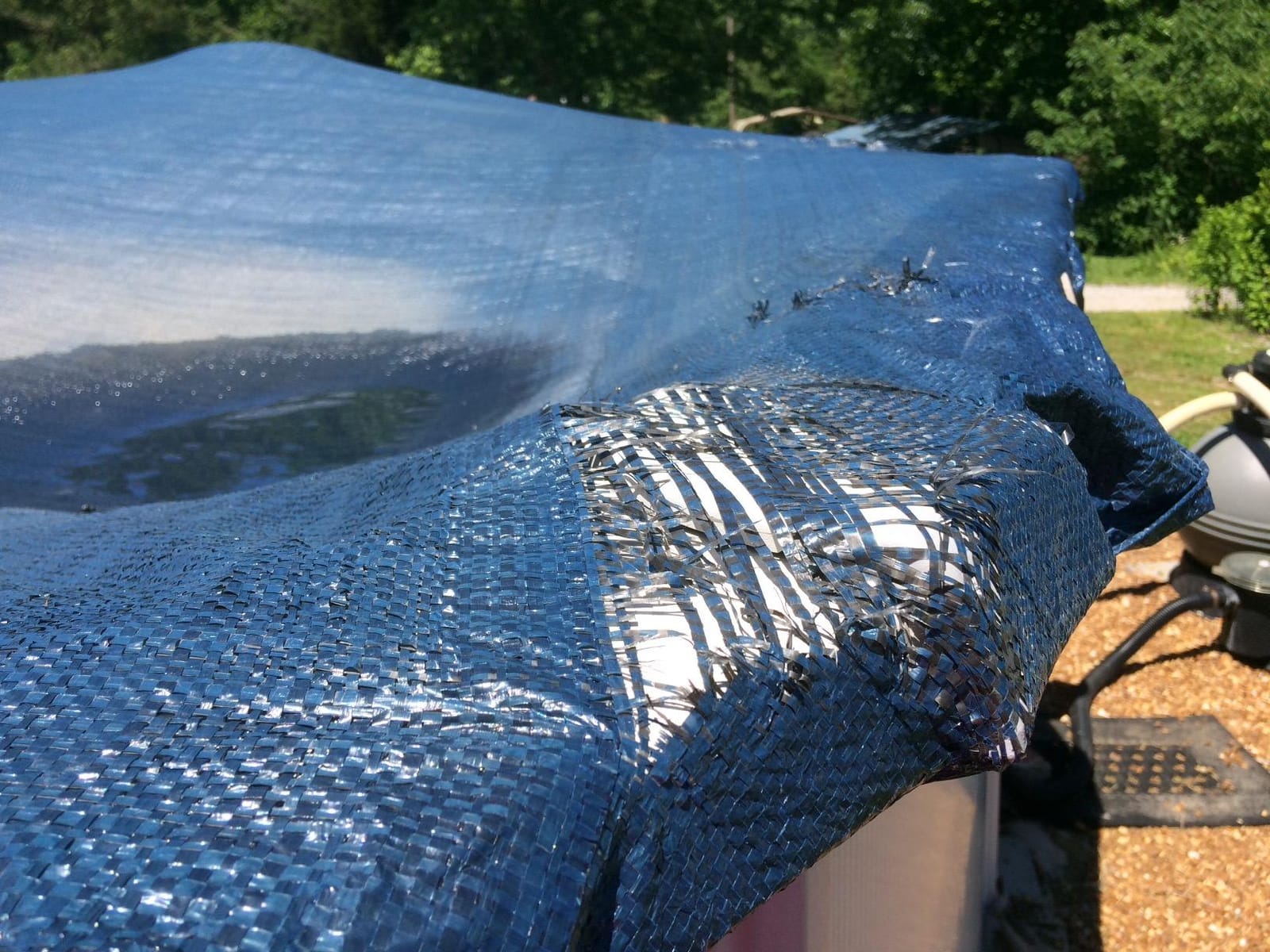 In The Swim 24 Foot Round Pool Value Winter Cover for Above Ground Pools customer photo 1