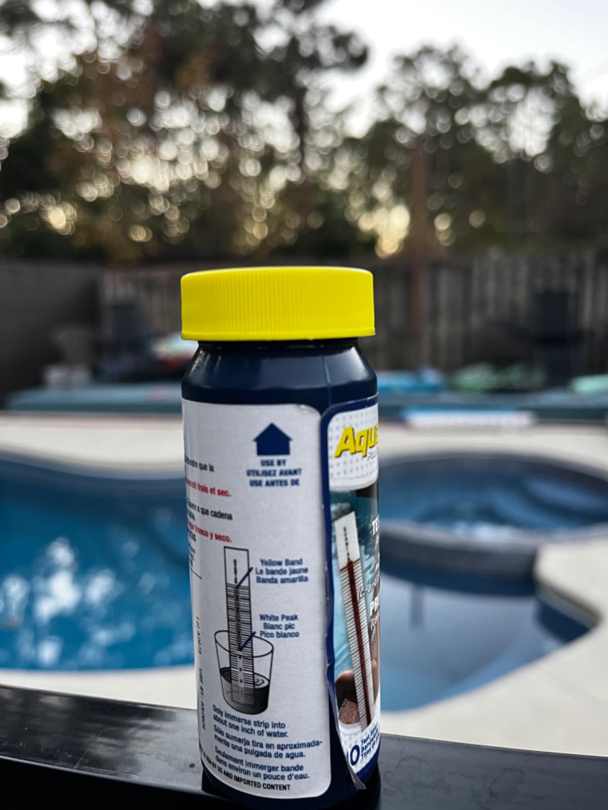 AquaChek Salt Test Strip Titrators for Pools - Salt Water Pool Test Strips for Sodium Chloride - Quick and Accurate Results - Professional Water Quality Testing Kit (10 Strips) customer photo 1
