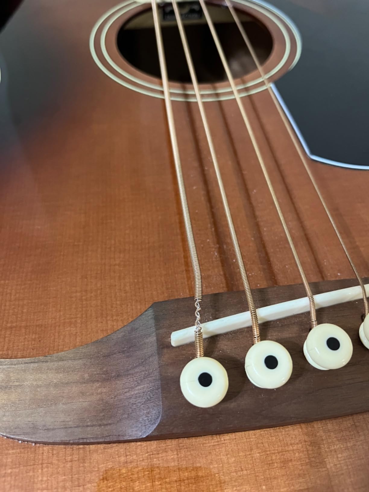 Fender 7060 Acoustic Bass Strings, Phosphor Bronze .045-.100 customer photo 2