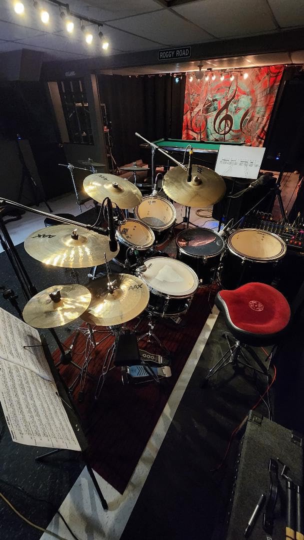 Pyle 7-Piece Wired Dynamic Kit-Kick Bass, Tom/Snare & Cymbals Microphone Set-for Drums, Vocal, & Other Instrument-Complete with Thread Clip, Inserts, Mics Holder & Case, Black customer photo 2
