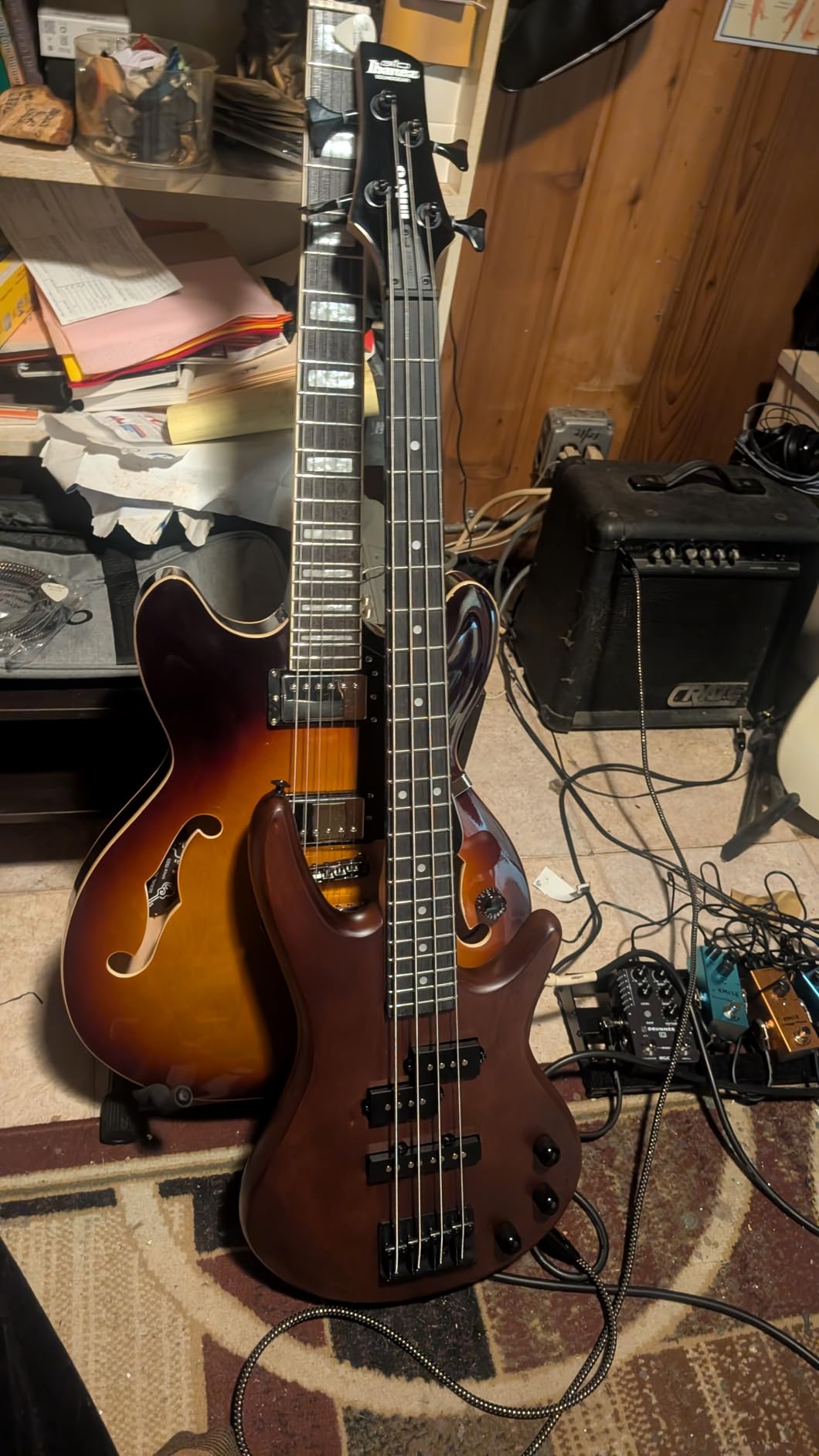 Ibanez Gio SR miKro Short Scale 4 String Electric Bass - Metallic Purple customer photo 1