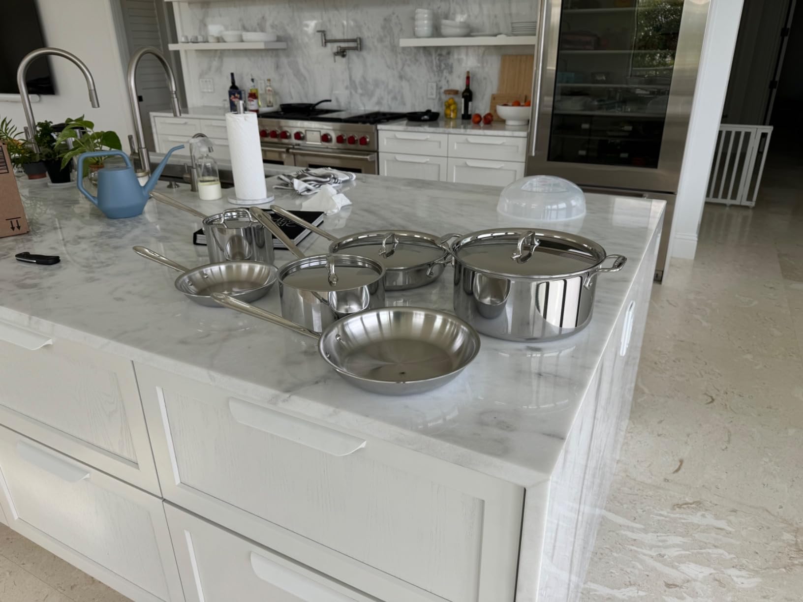 All-Clad D3® Stainless Steel Cookware Set, 10-Piece, Made in the USA customer photo 2