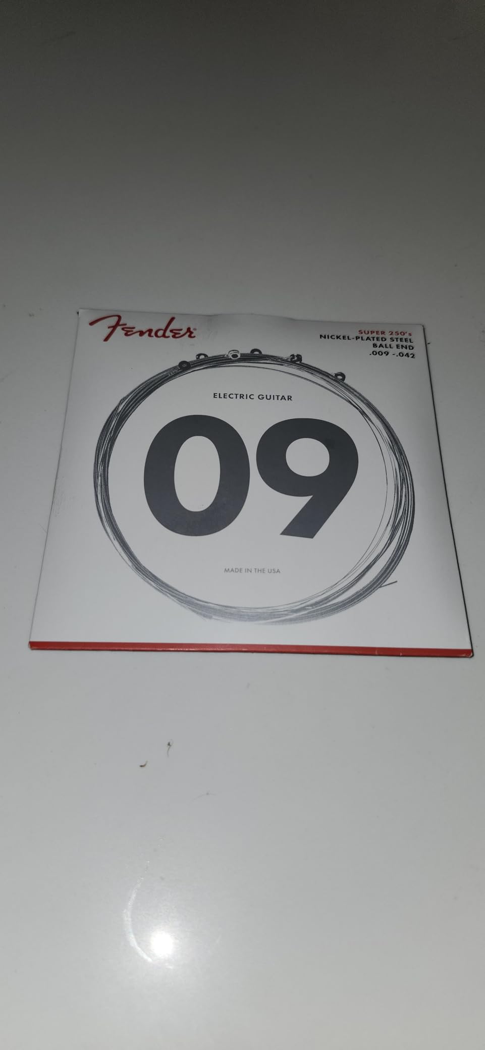 Fender Super 250 Electric Guitar Strings, Nickel Plated Steel, Ball End, 250L .009-.042, 3-Pack customer photo 2