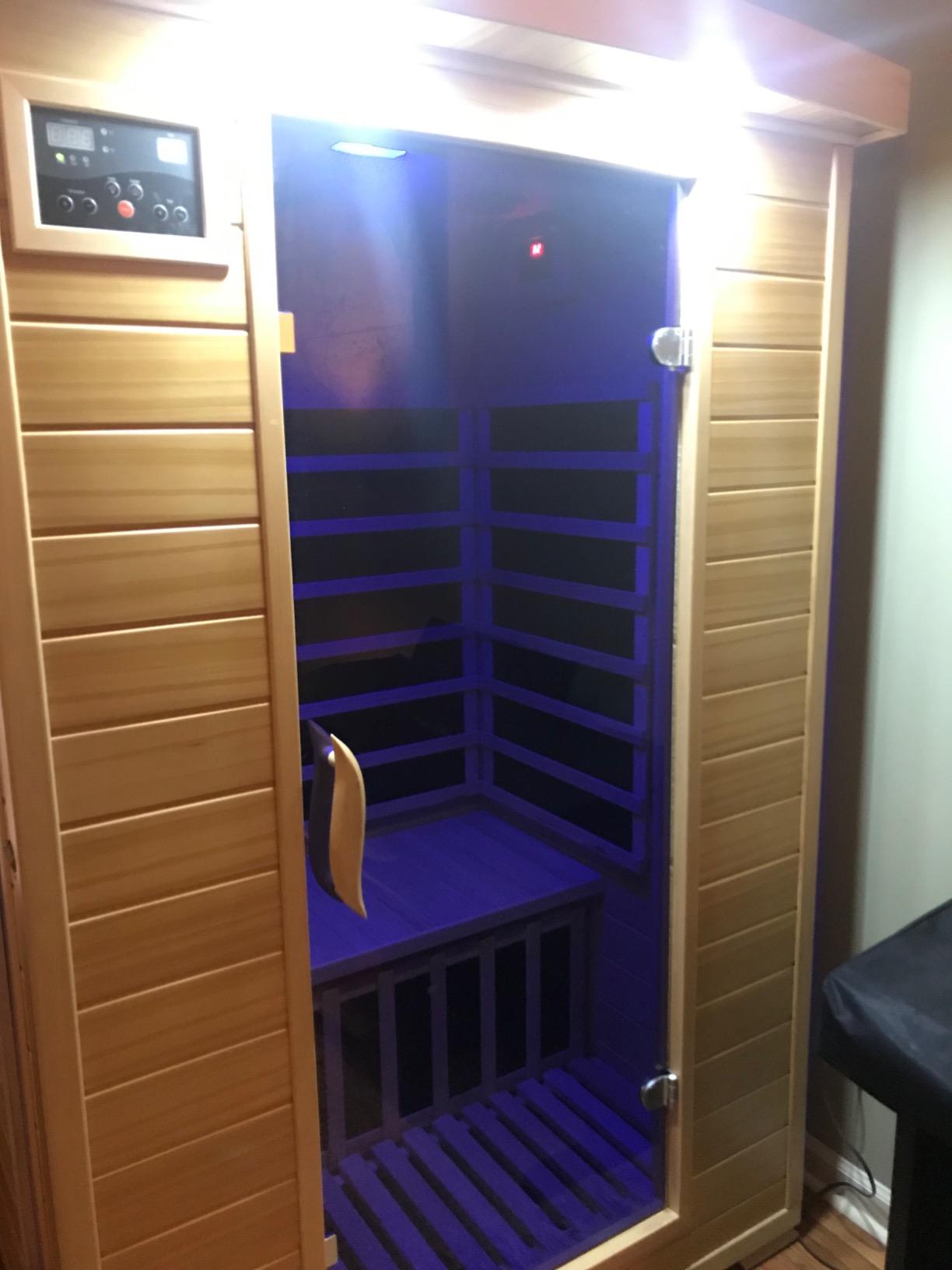 Heat Wave Coronado 2-Person Hemlock Deluxe Infrared Sauna for Home Use customer photo 1