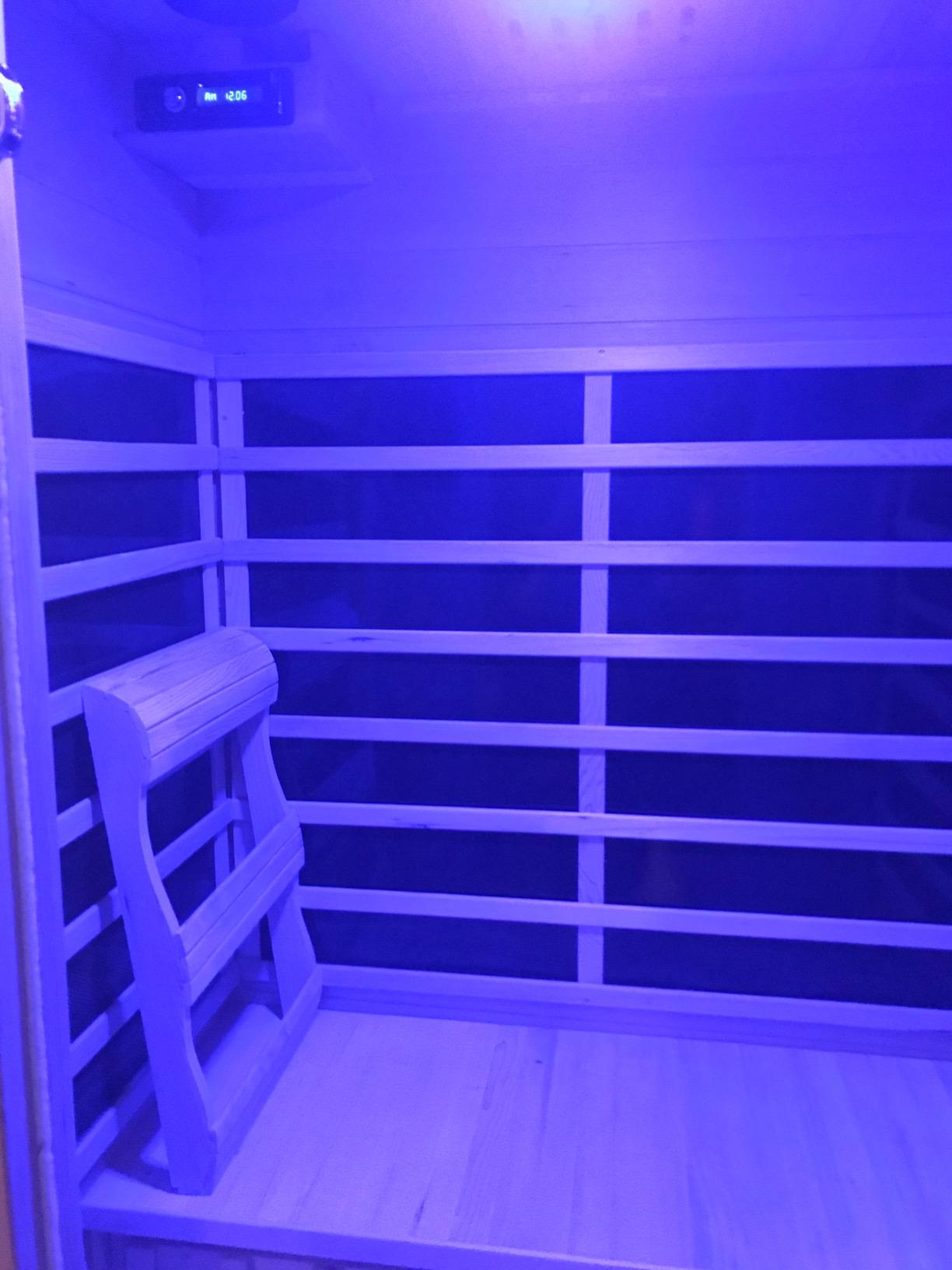 Heat Wave Coronado 2-Person Hemlock Deluxe Infrared Sauna for Home Use customer photo 2