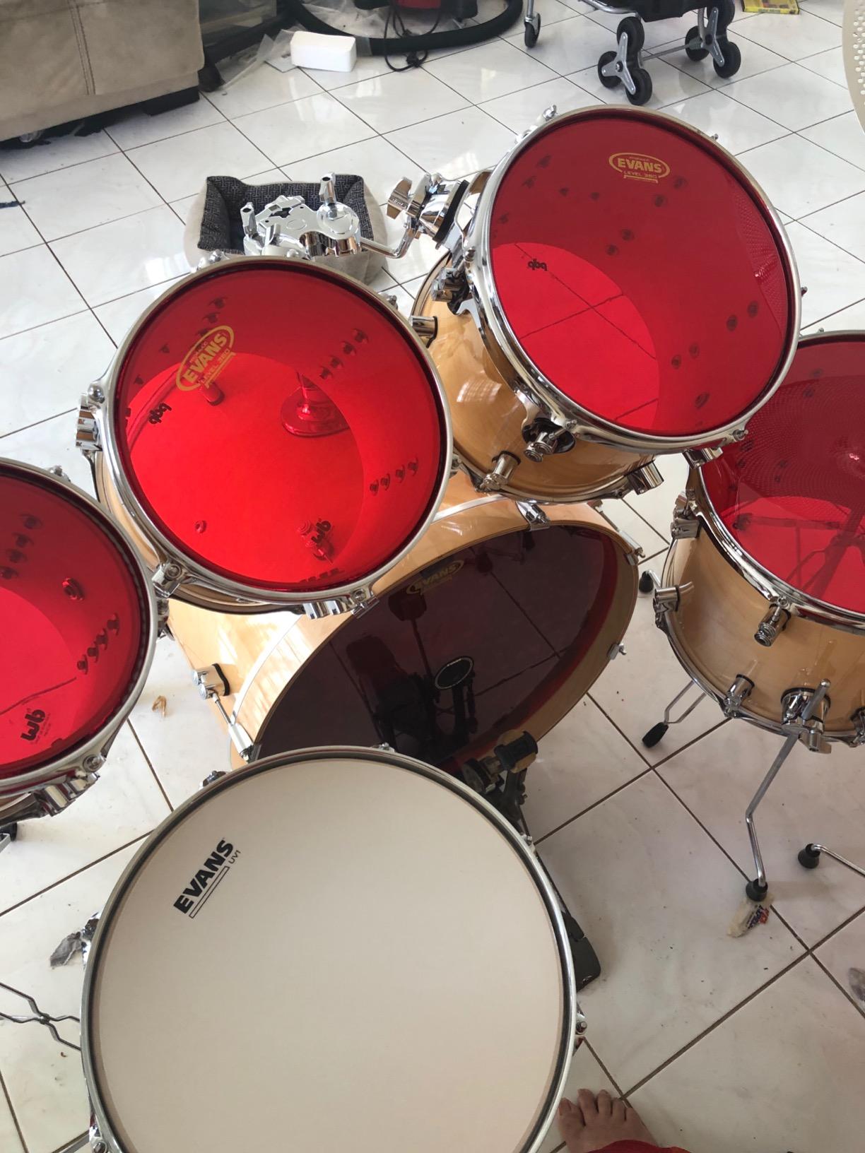PDP By DW 7-Piece Concept Maple Shell Pack with Chrome Hardware Silver to Black Fade customer photo 1