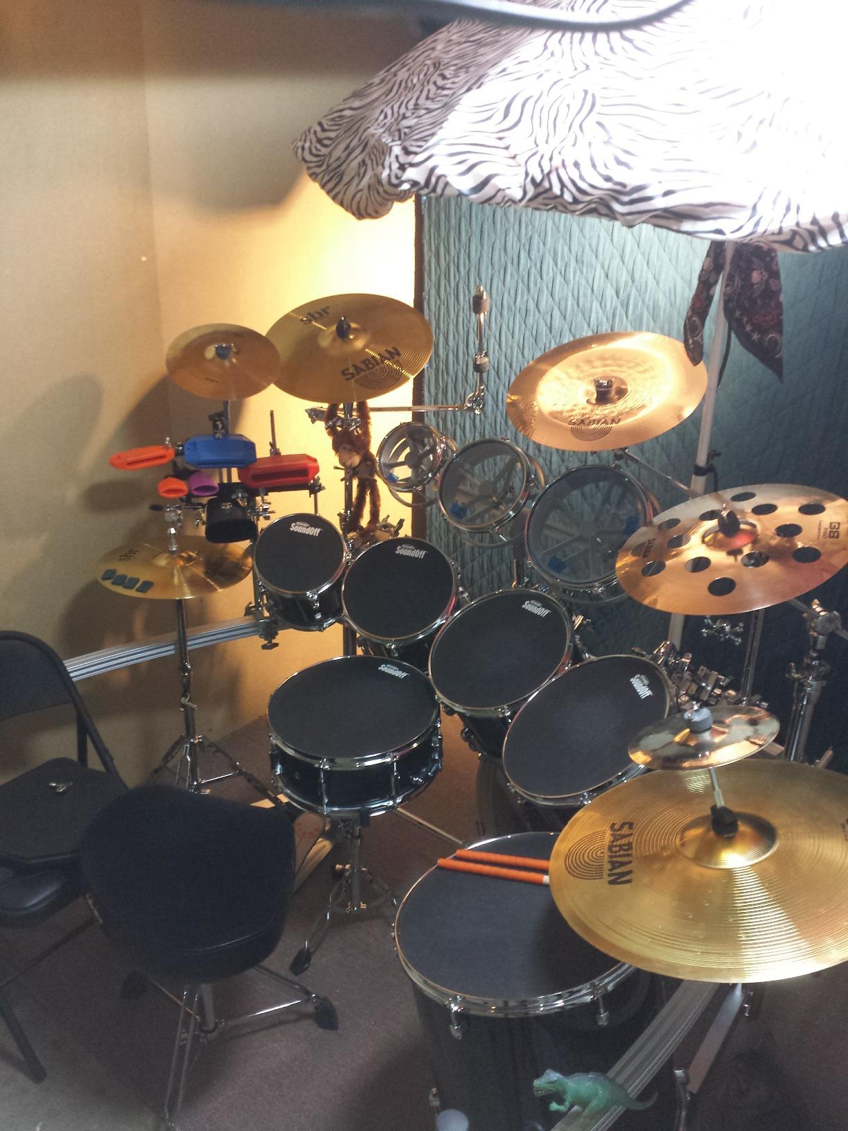 Pearl EXX725/C 5-Piece Export Standard Drum Set with Hardware - Jet Black customer photo 1