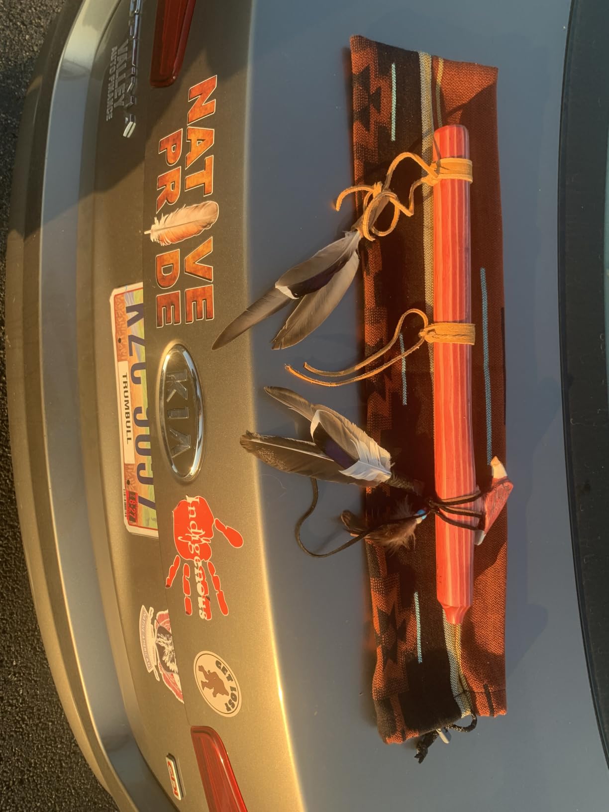 Native American Navajo Flute Package - Cherry Eagle customer photo 1