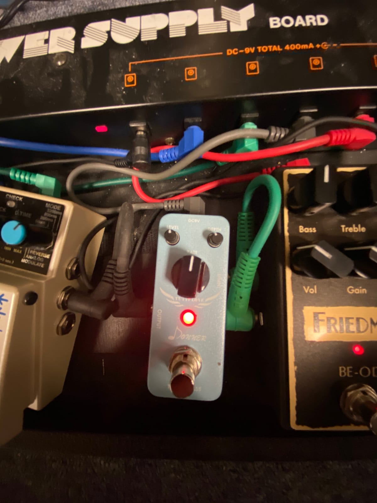 Donner Chorus Pedal, Tutti Love Analog Chorus Effect Classic Warm Chorus for Electric Guitar True Bypass customer photo 1