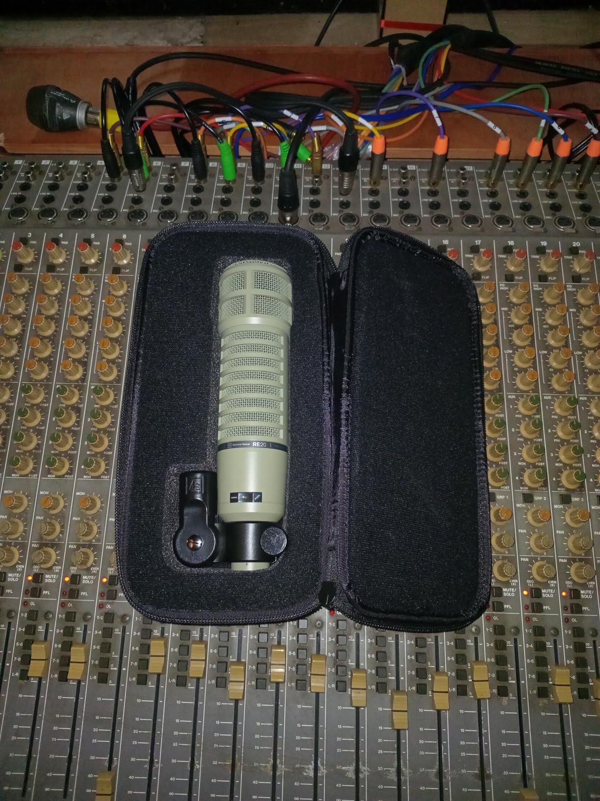 Electro-Voice RE20 Broadcast Announcer Microphone with Variable-D customer photo 2