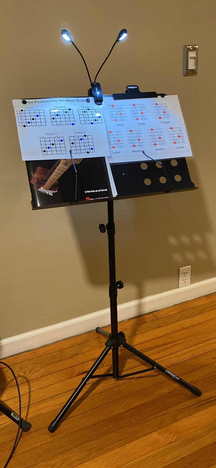 ChromaCast CC-PS-MSTAND Pro Series Folding Music Stand customer photo 1