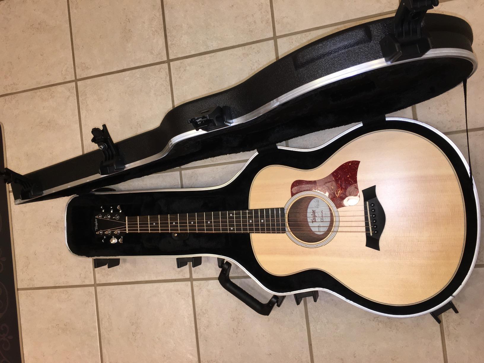 SKB Taylor GS Mini Acoustic Guitar Hard Case, Black - TSA Locks, Indestructible Handle, Plush Interior for Ultimate Protection - Heavy Duty, Durable Construction customer photo 2