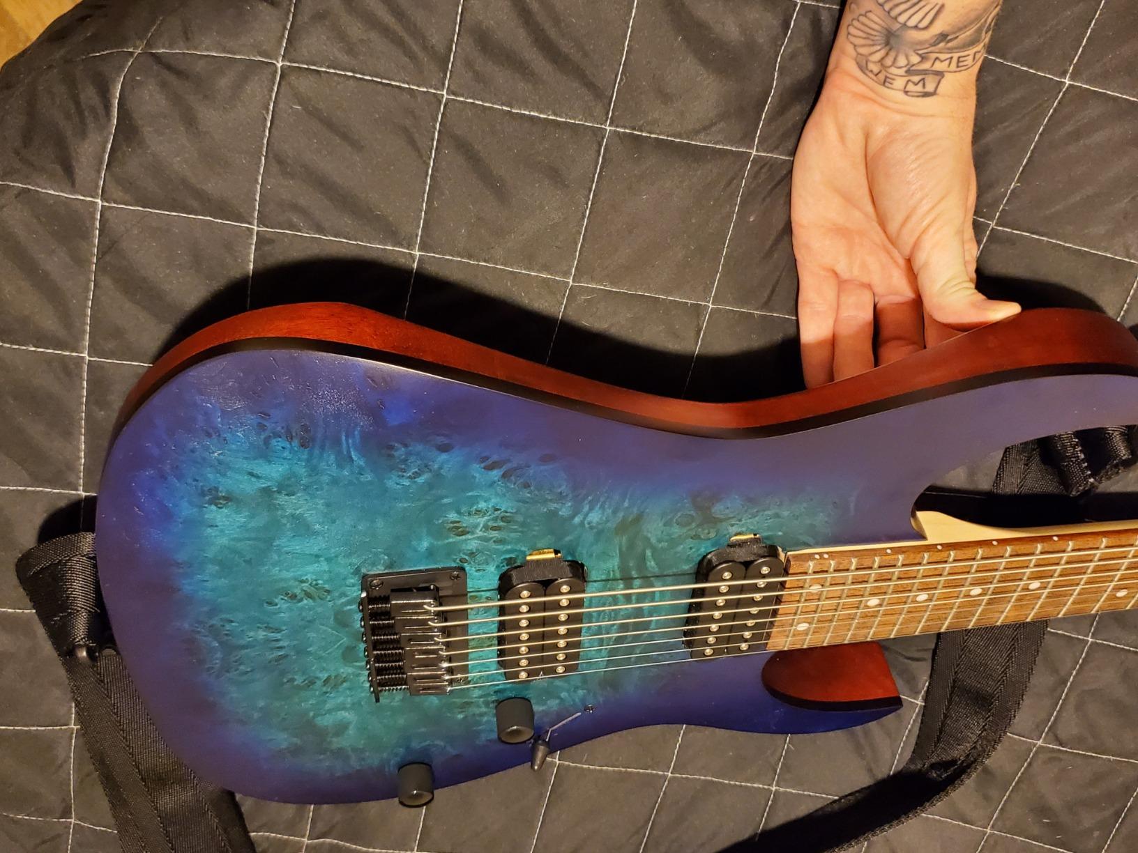 Ibanez RG Series RG7421PB - Sapphire Blue Flat customer photo 1