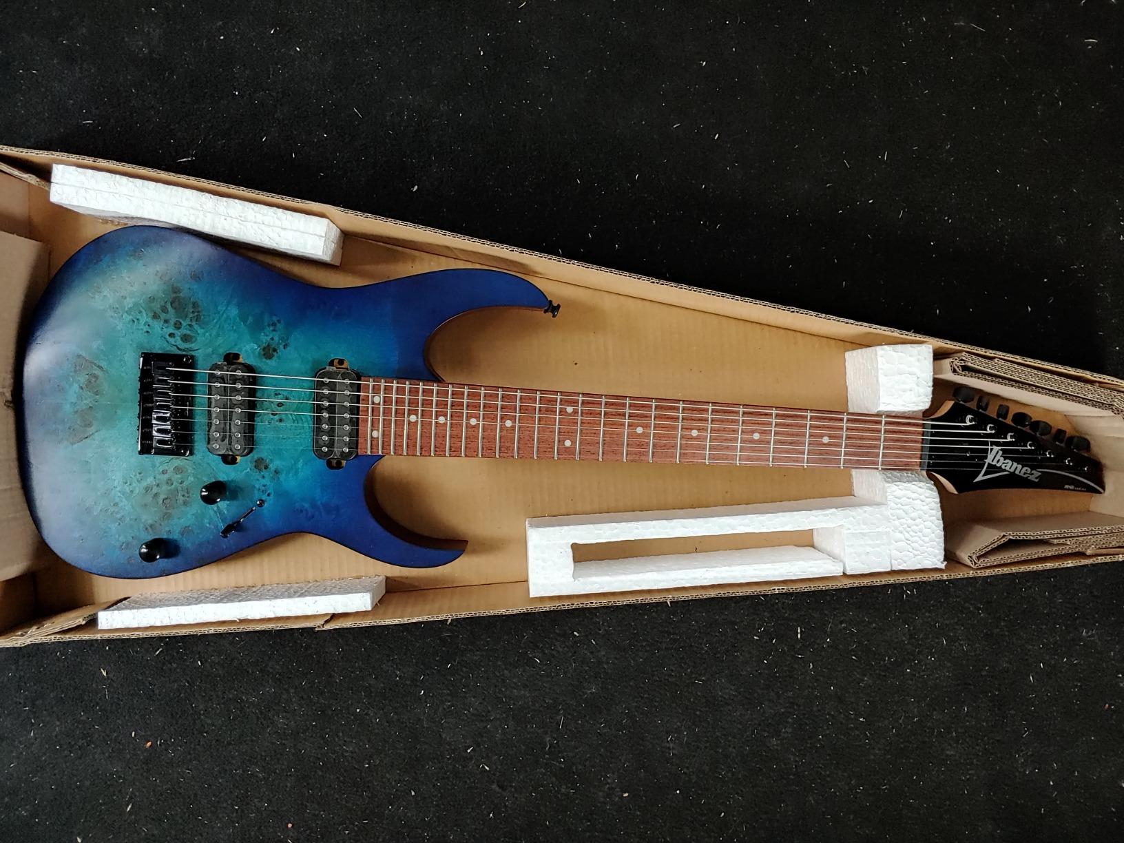 Ibanez RG Series RG7421PB - Sapphire Blue Flat customer photo 2