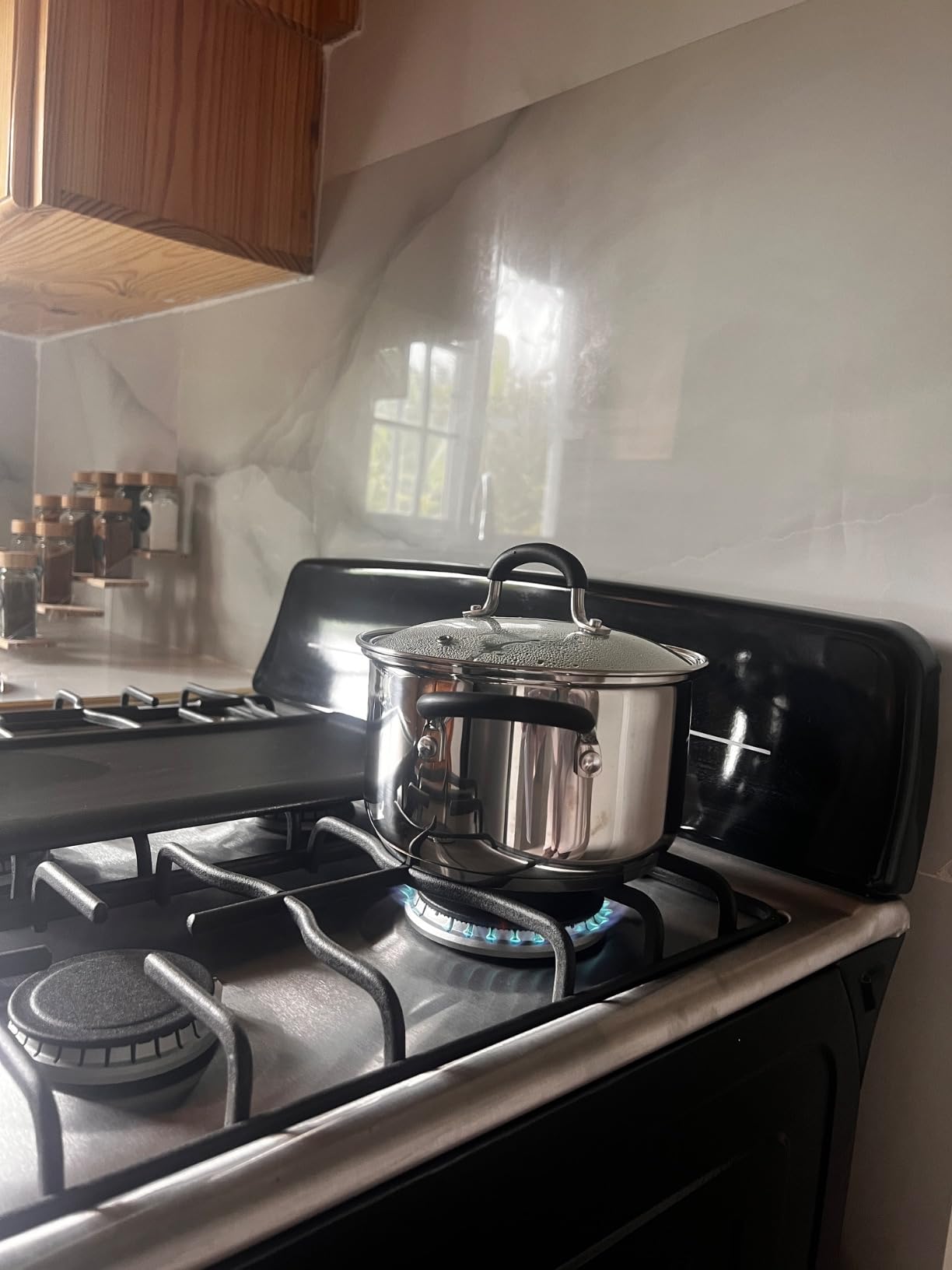 Cook N Home Professional Stainless Steel Cookware Set,10-Piece customer photo 1