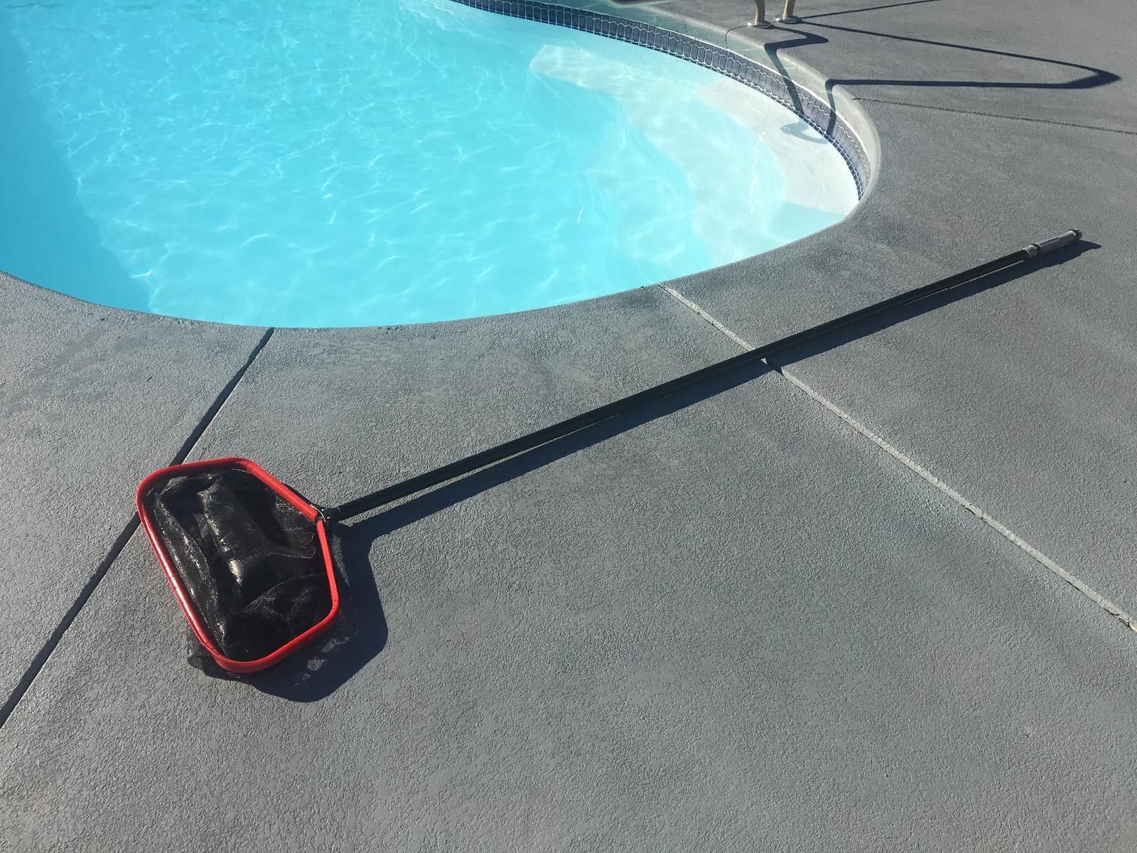 ProTuff 490 Promise 23.5in Wide Pro Pool Leaf Rake Net, Deep Bag Skimmer customer photo 1
