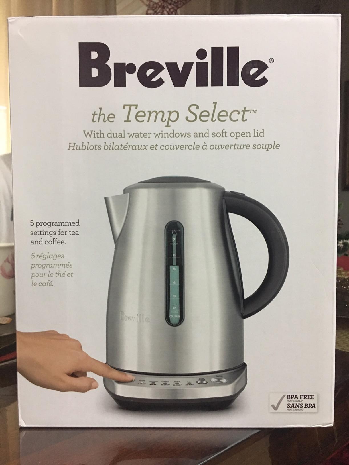 Breville BKE720BSS Temp Select Hot Water Kettle, Brushed Stainless Steel customer photo 1