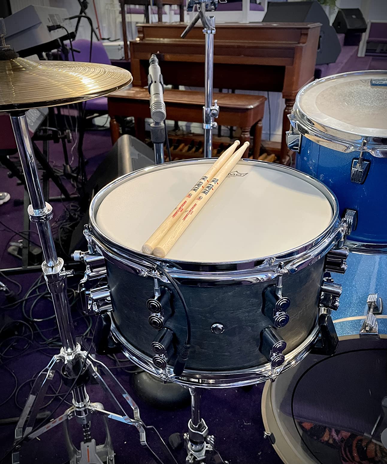 PDP By DW Black Wax Maple Snare Drum 6x10 customer photo 2