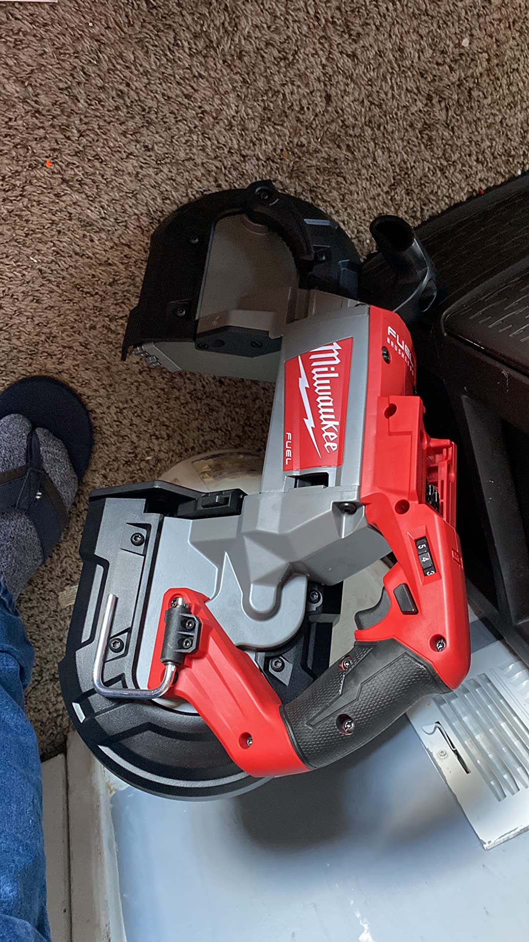 Milwaukee 2729-20 M18 FUEL Cordless Lithium-Ion Deep Cut Band Saw (Tool Only) customer photo 2