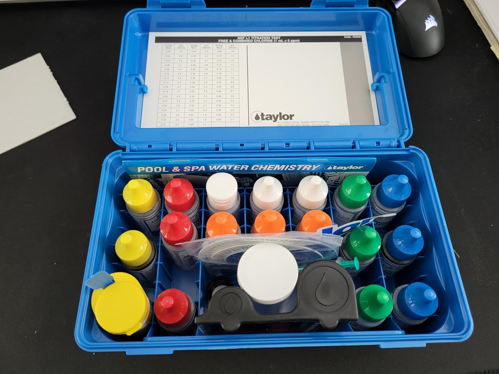 Taylor Technologies K-2006-SALT FAS-DPD, 9-in-1 Saltwater Pool Test Kit customer photo 2