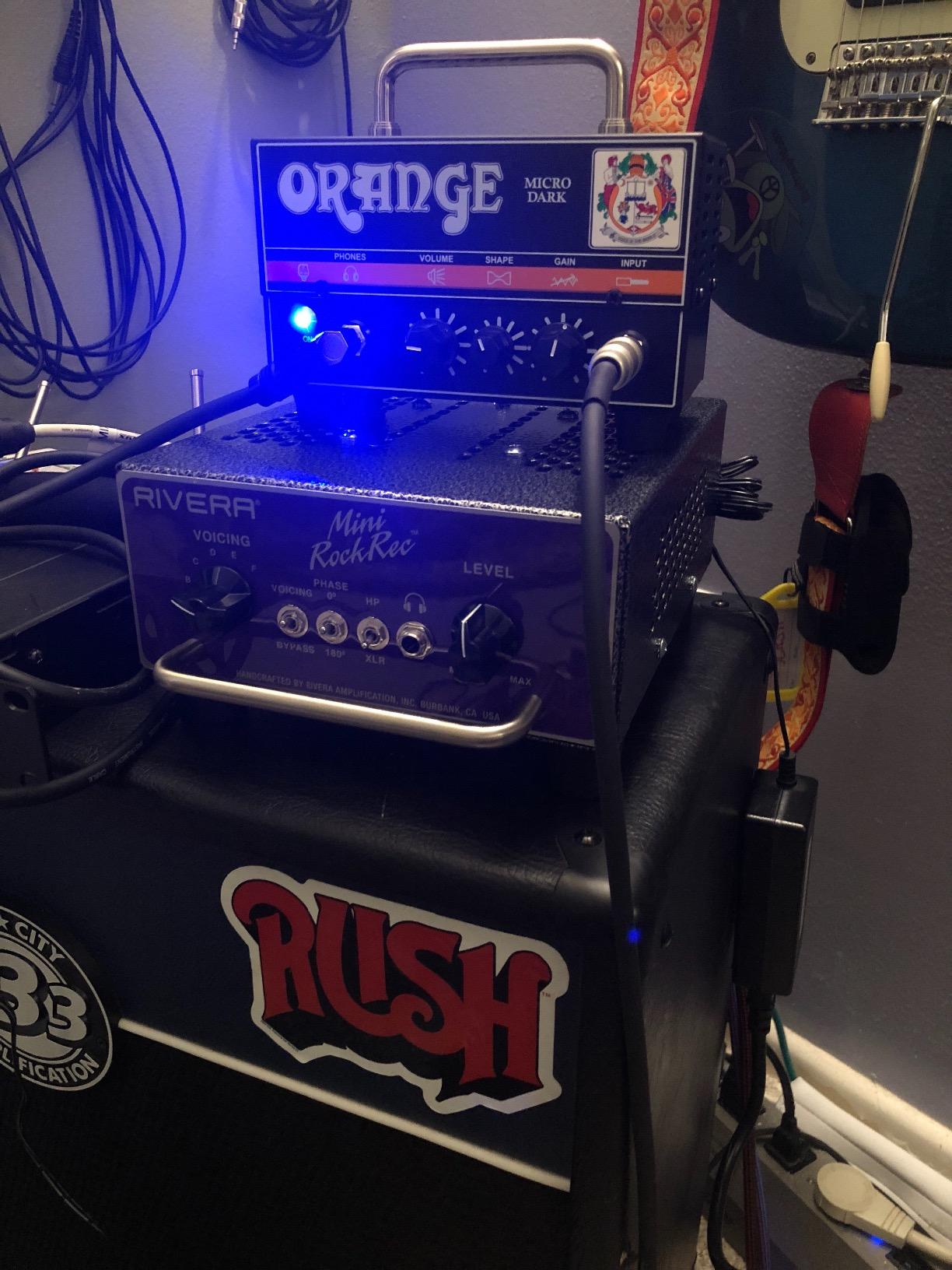 Orange Micro Dark 20w Hybrid Guitar Amplifiier Amp Head customer photo 1