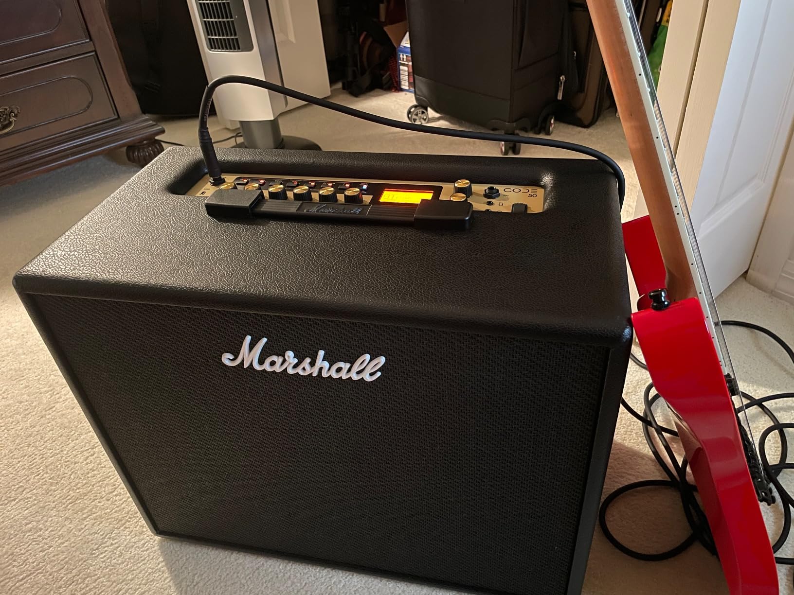 Marshall CODE50 Digital Combo Electric Guitar Amplifier - Black customer photo 1