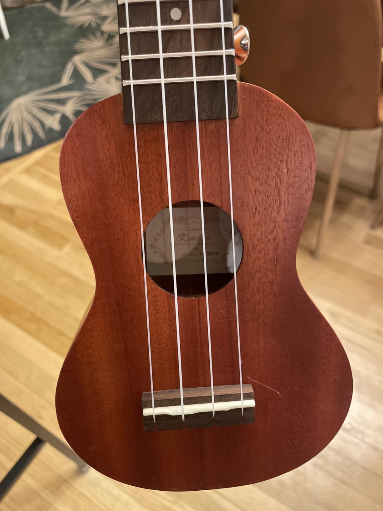 Kmise Concert Ukulele Uke Acoustic Hawaiian Guitar 23 Inch 18 Frets Mahagany With Ukelele Bag and Tuner customer photo 1