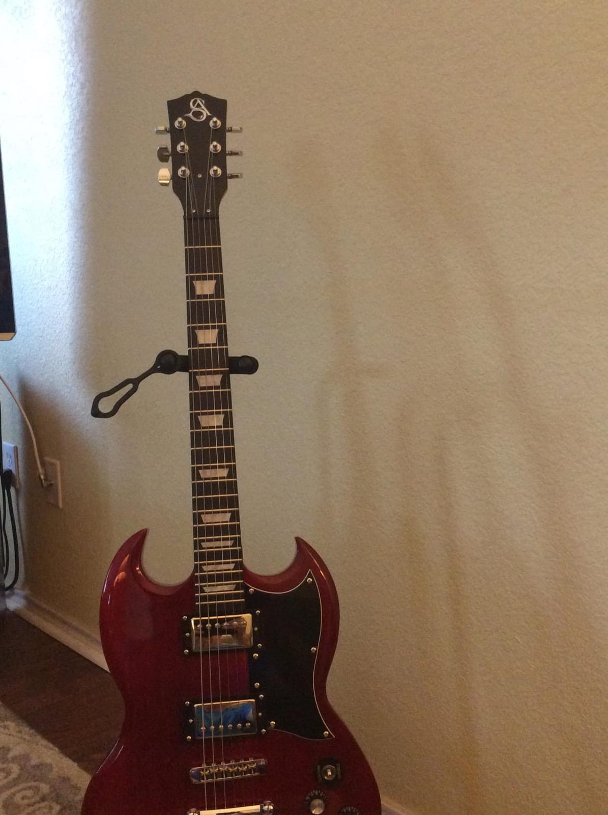 Solo SG Style DIY Guitar Kit, Mahogany Body, Maple Neck, SGK-1 customer photo 1