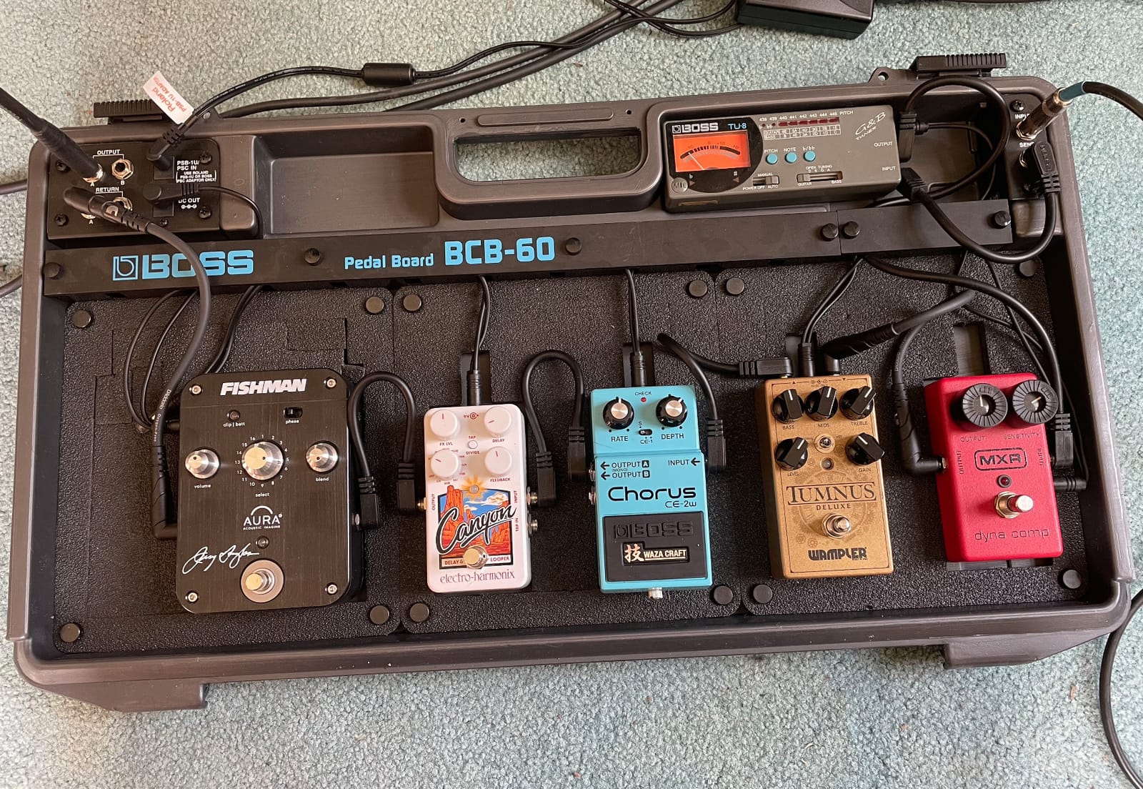 BOSS CE-2W Chorus Premium Waza Craft Guitar Effect Pedal with Analog Circuitry customer photo 1