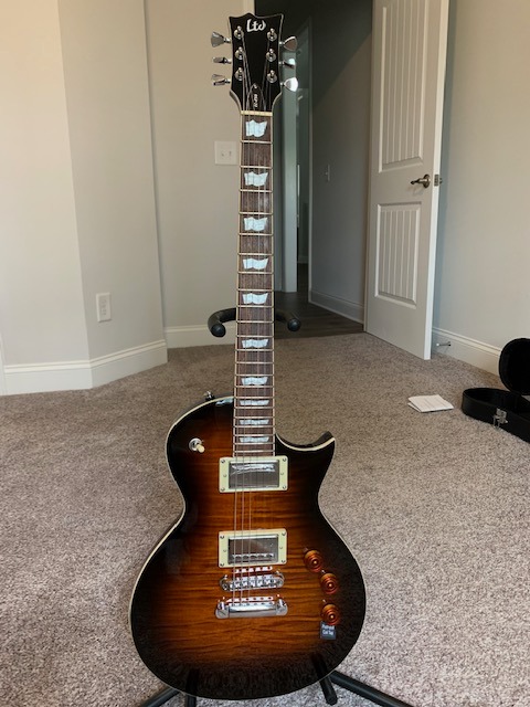 ESP LTD Eclipse EC-256 - Snow White customer photo 2