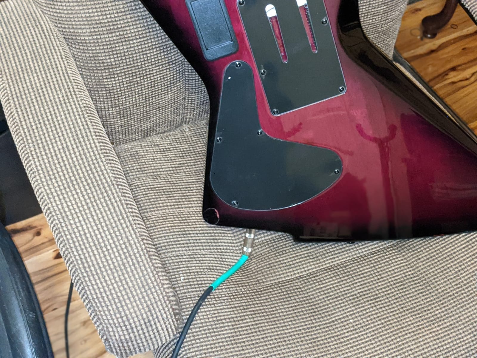 Schecter E-1 FR S Special Edition - Trans Purple Burst customer photo 2