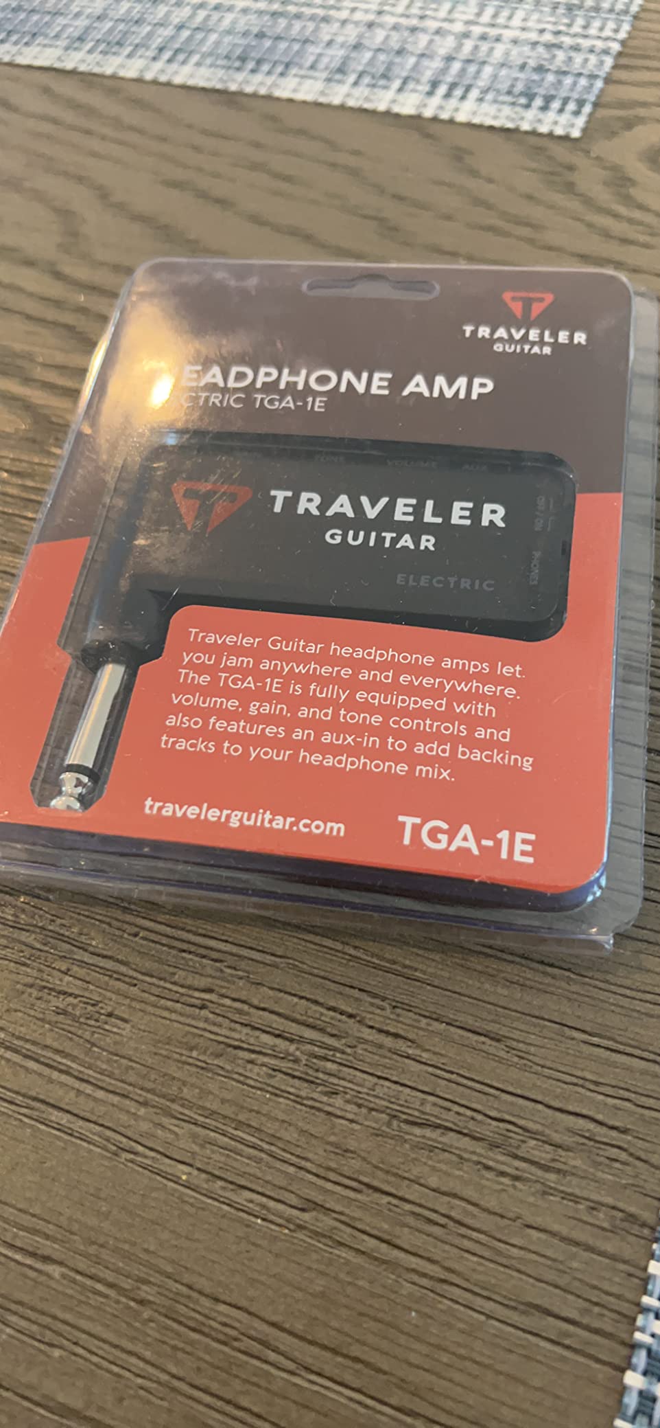 Traveler Guitar TGA-1E Electric Guitar Headphone Amplifier customer photo 2