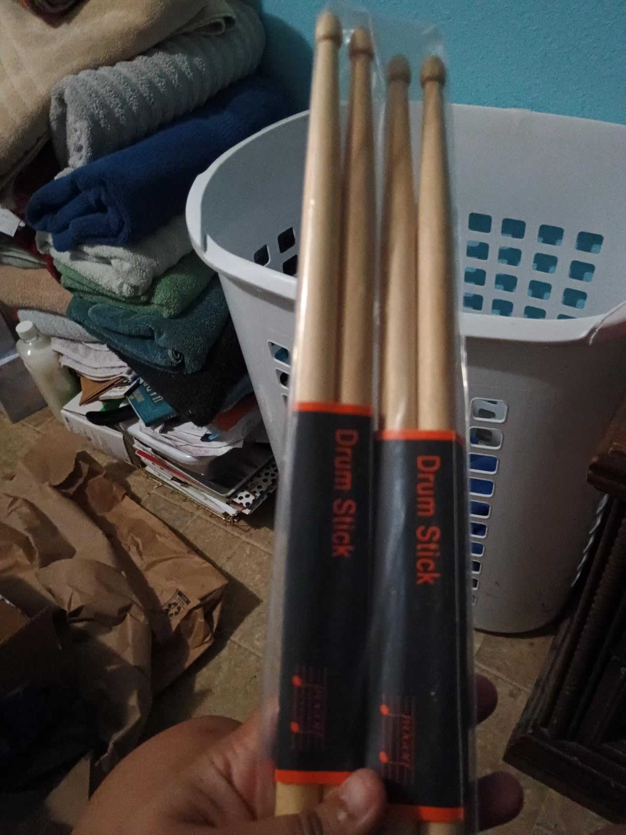 WOGOD 5A Drum Sticks Maple Drumsticks (Two pair) customer photo 1