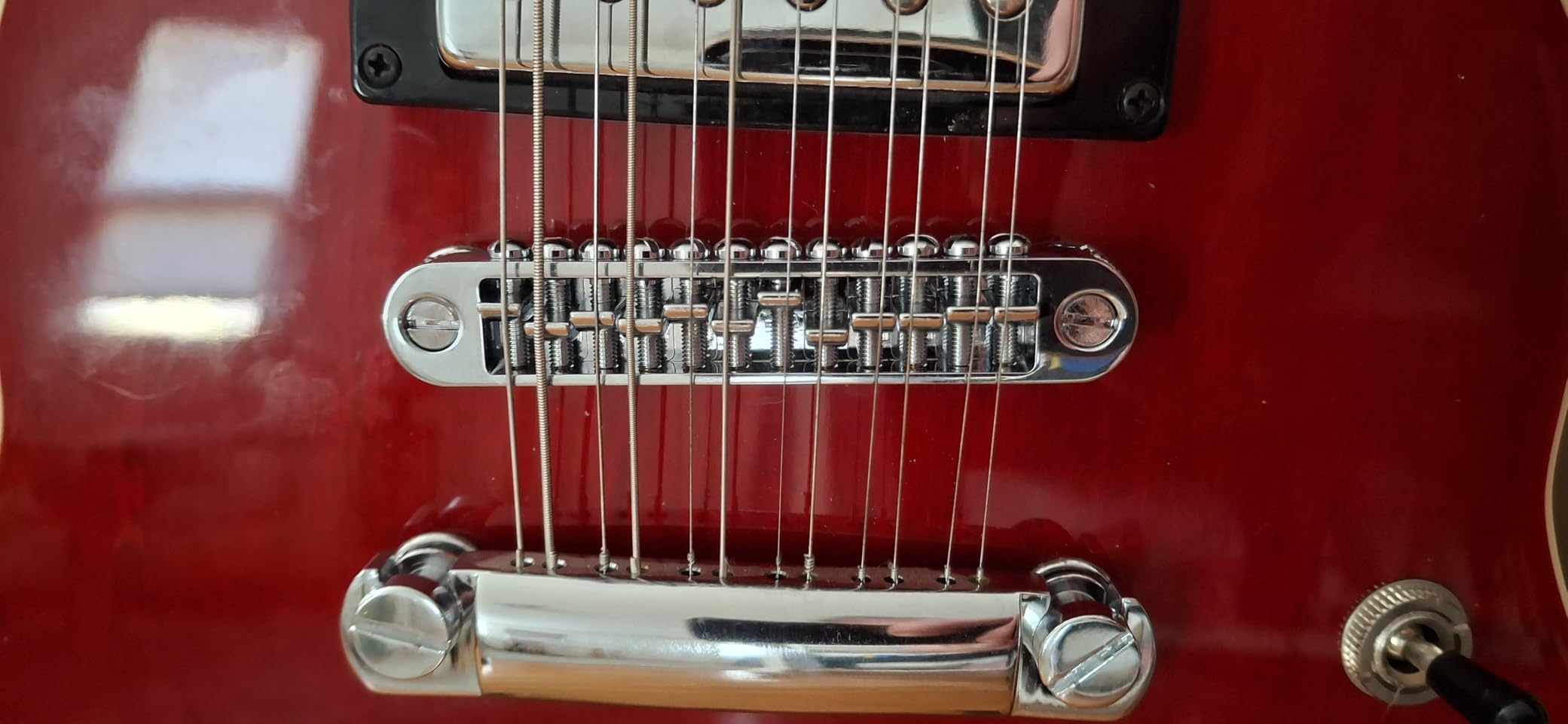 Ibanez Artcore AS7312 Semi-Hollow 12-String - Transparent Cherry Red customer photo 1