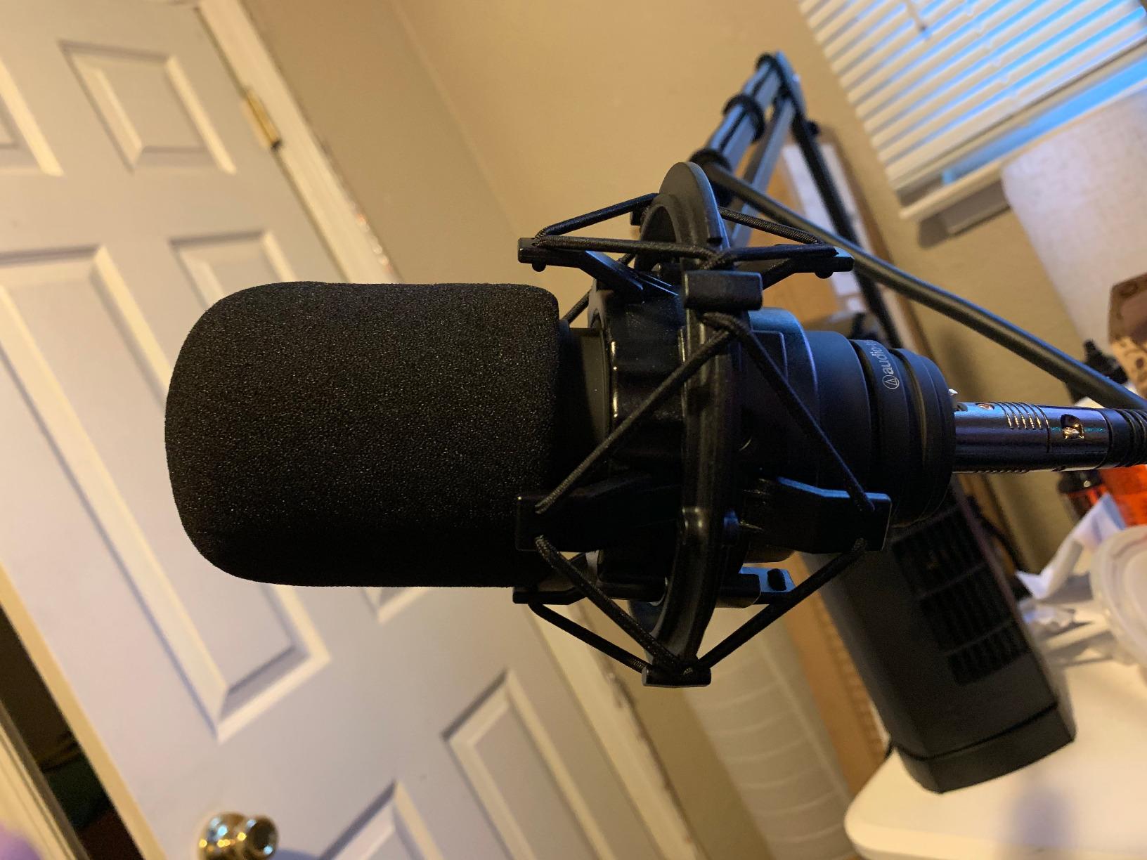 Audio-Technica AT2020 Pop Filter - 2 Windscreens for AT2020 & AT-2035 Microphones (Black) customer photo 2