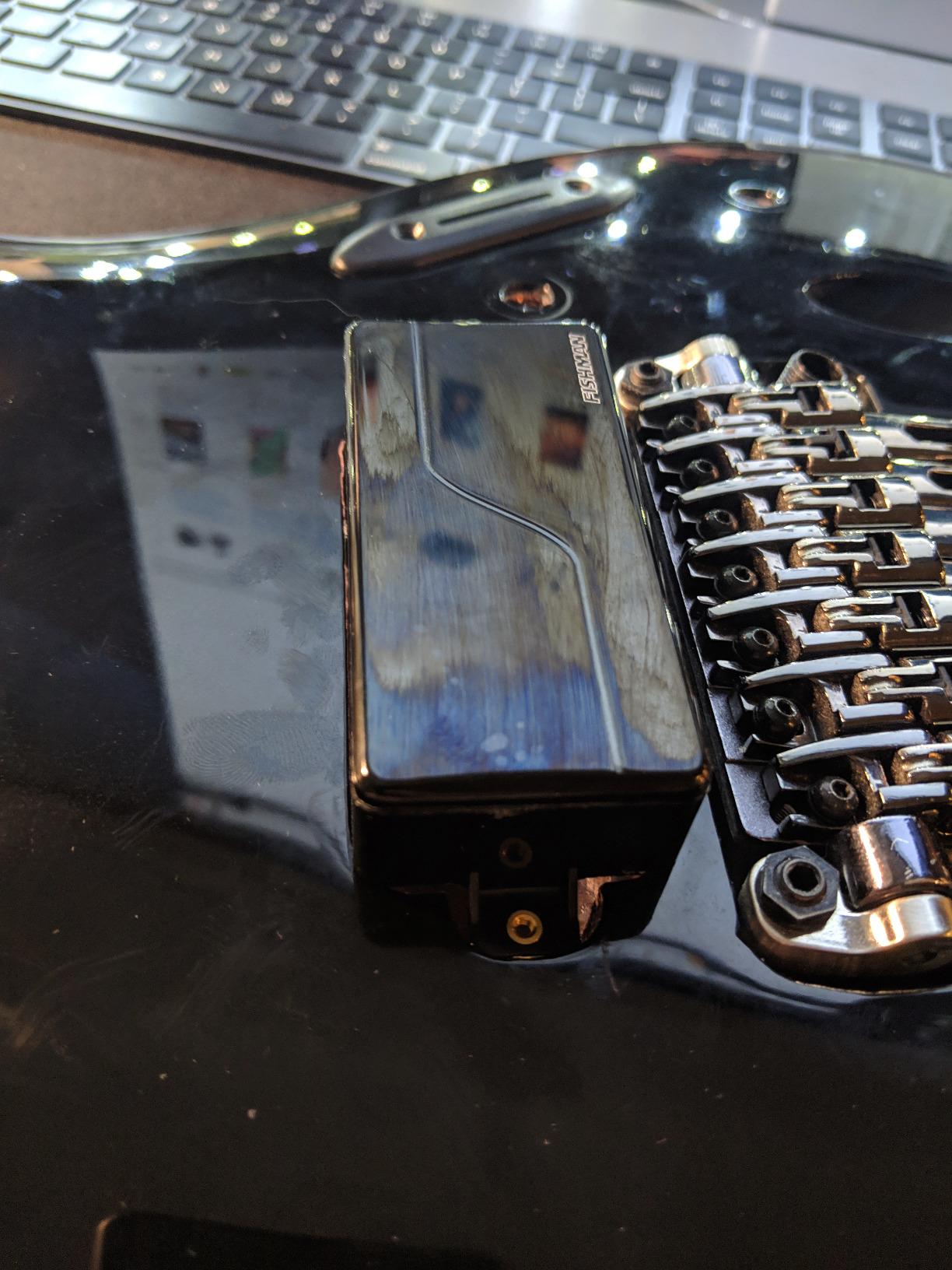 Fishman Fluence 7-String Modern Humbucker Alnico & Ceramic Pickups Set, Black Nickel customer photo 2