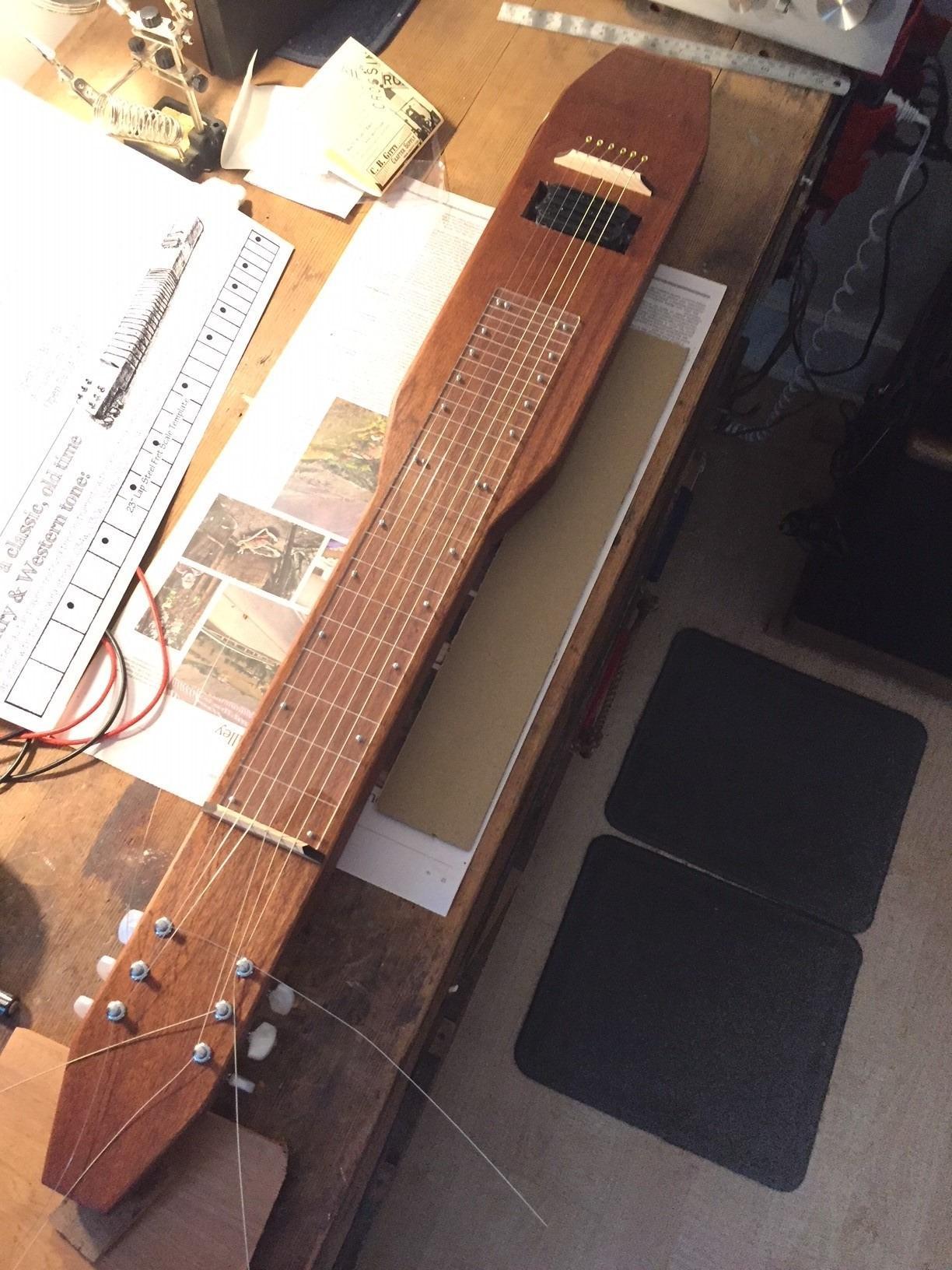 2x4 Lap Steel Guitar Kit - the DIY Slide Guitar - You supply the 2x4! customer photo 2
