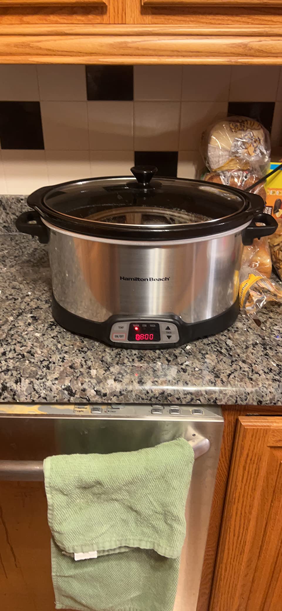 Hamilton Beach Set & Forget 8 Quart Programmable Slow Cooker customer photo 2