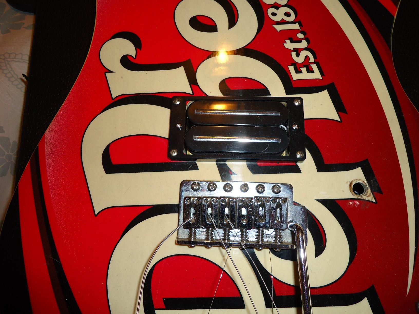 FLEOR High Output Bridge Humbucker Pickup, Black customer photo 2