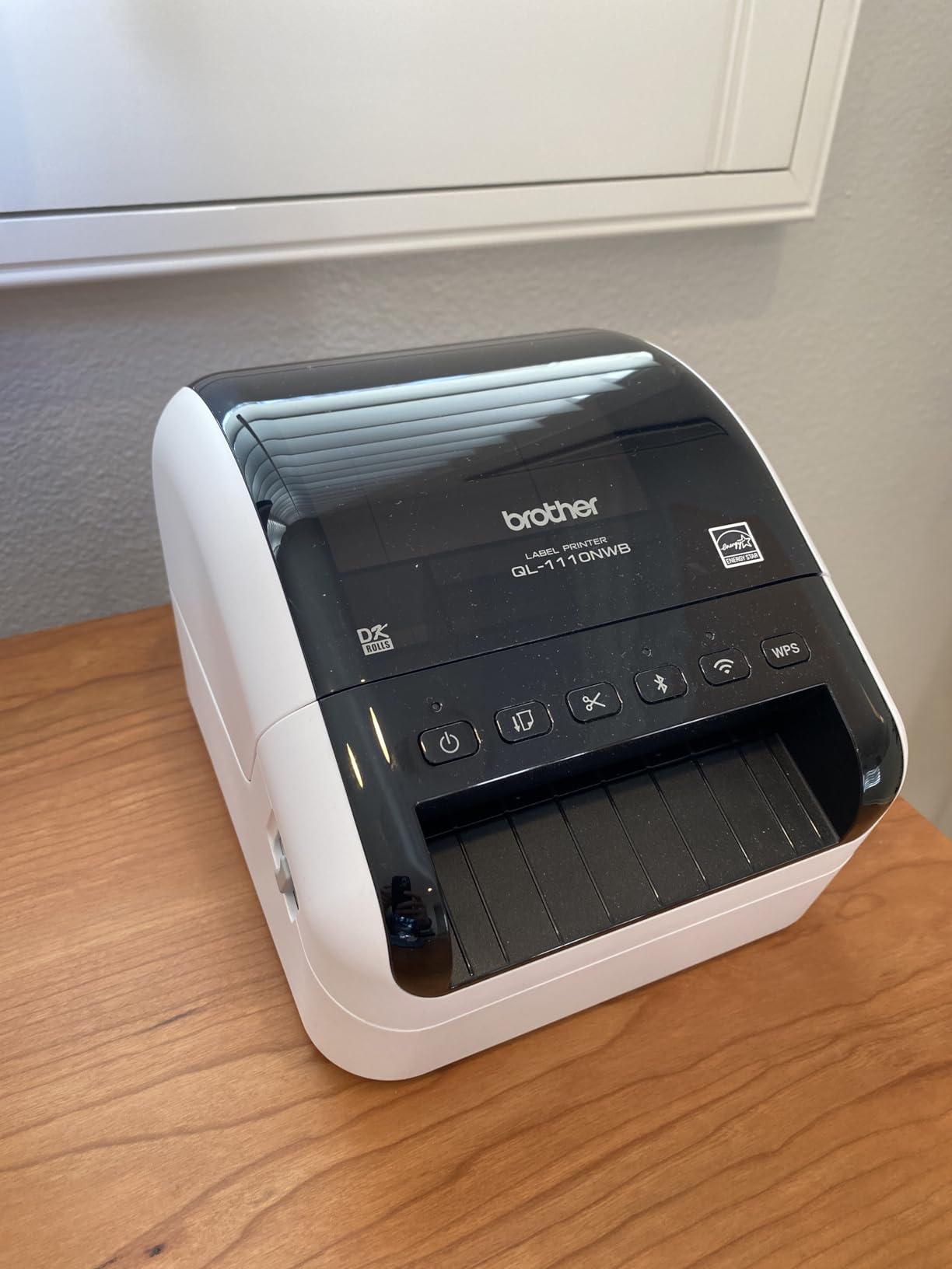 Brother QL-1110NWB Wide Format, Postage and Barcode Professional Thermal Monochrome Label Printer with Wireless Connectivity customer photo 2